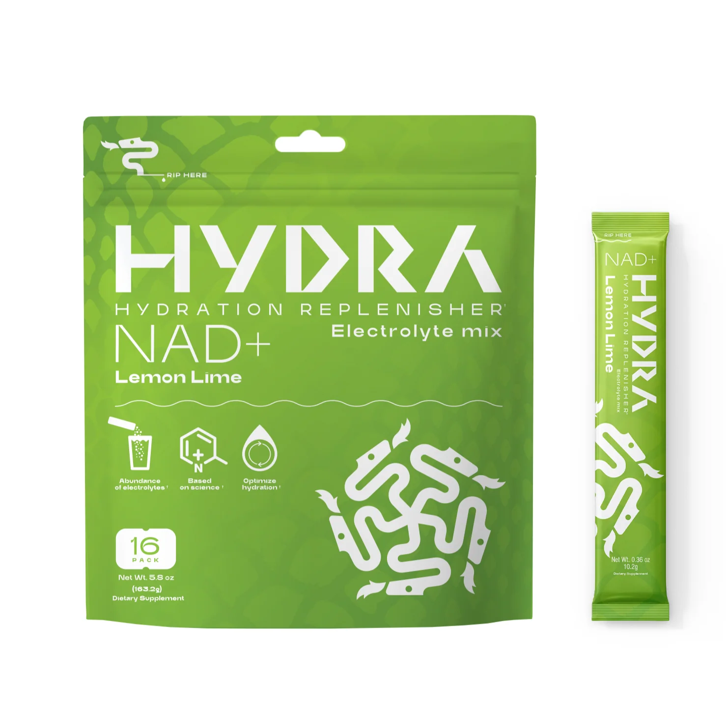 Hydra Electrolyte Powder- Lemon Lime - Image 6