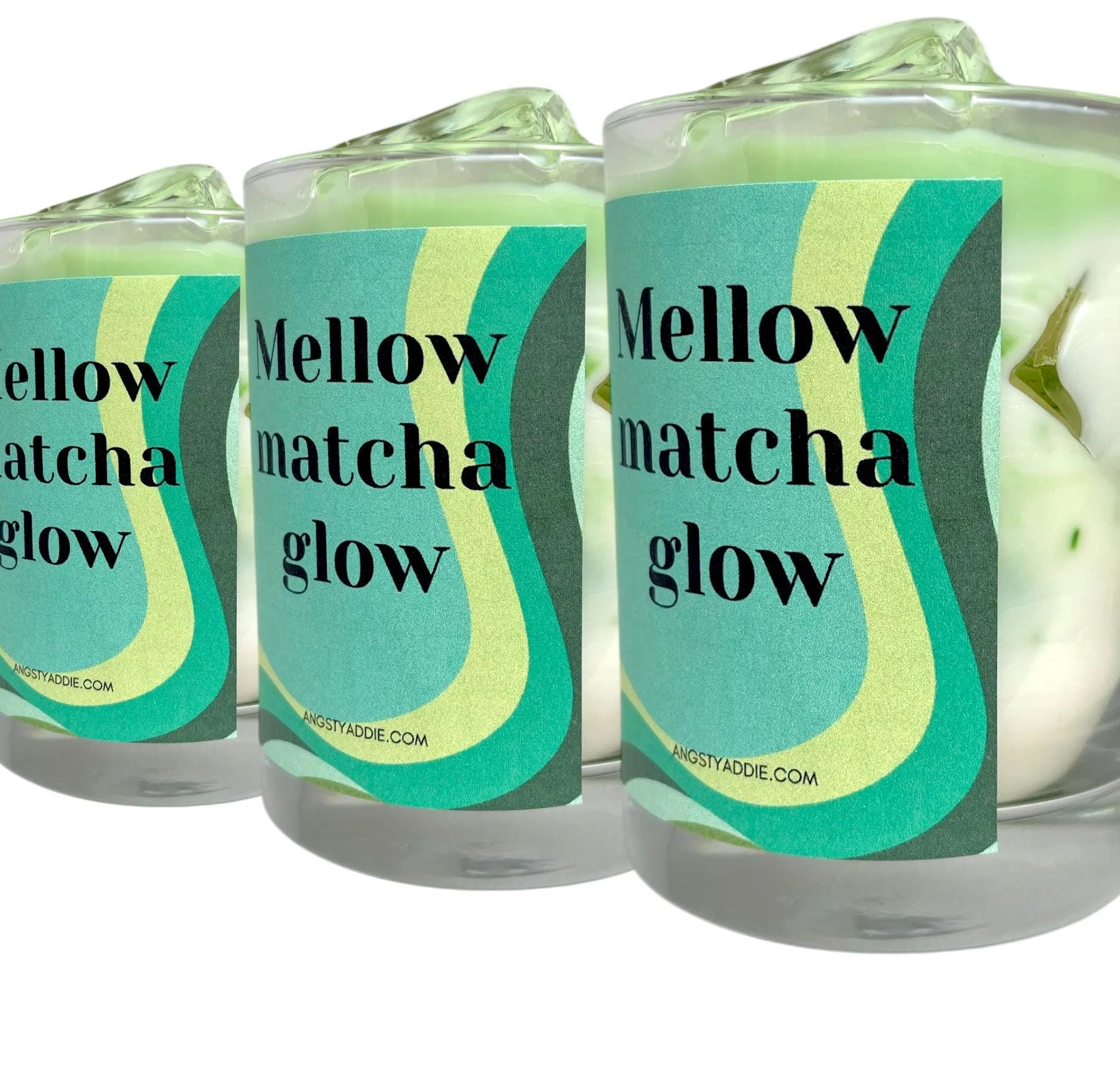 Iced Matcha Scented Candle by Angsty Addie - Image 5