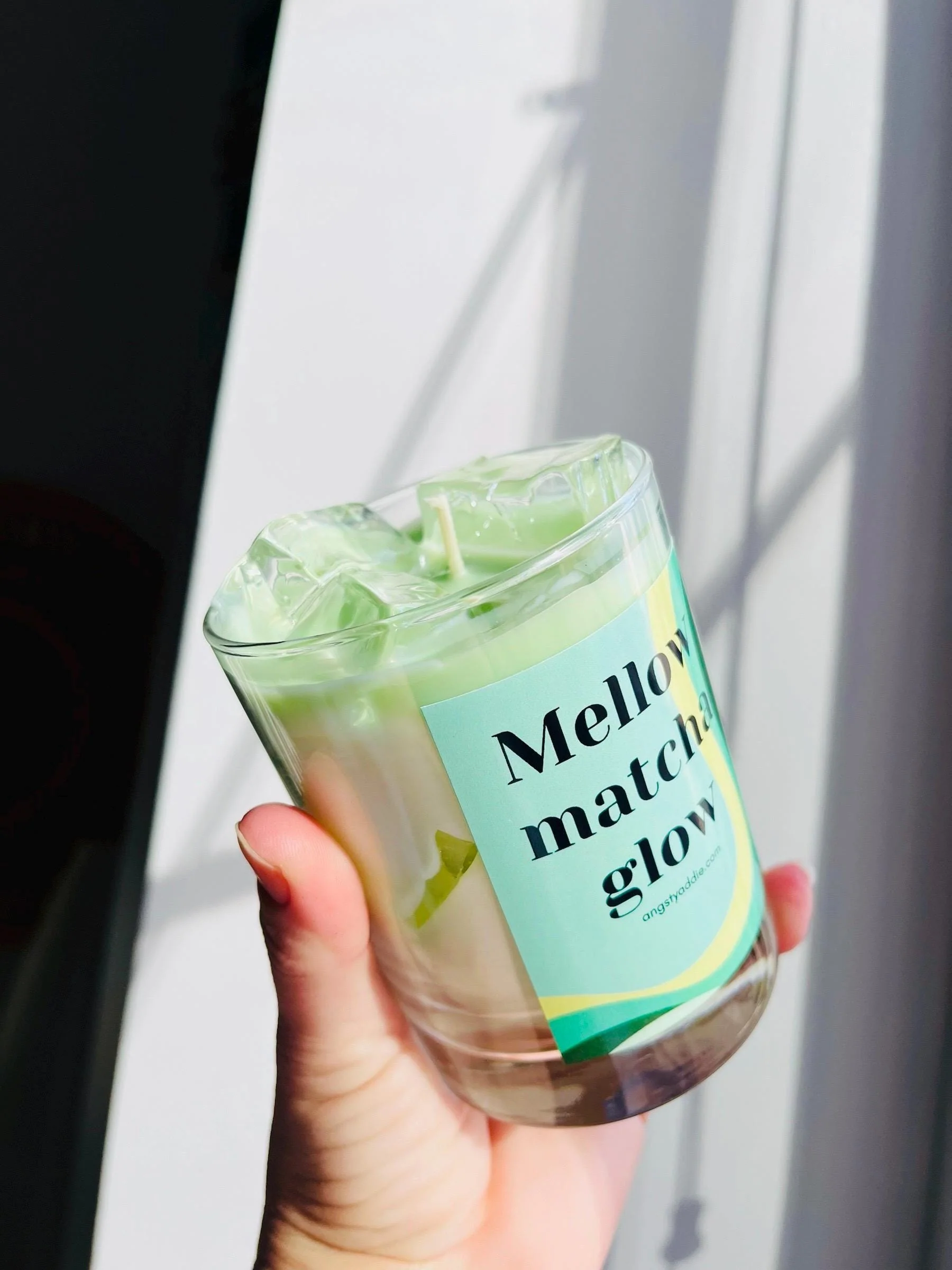 Iced Matcha Scented Candle by Angsty Addie - Image 6