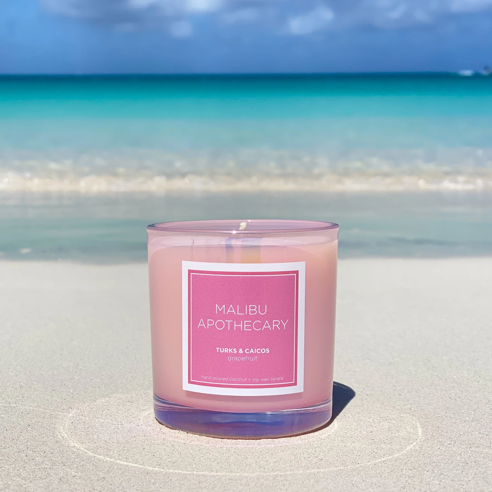 Iridescent Pink Candle - Image 5