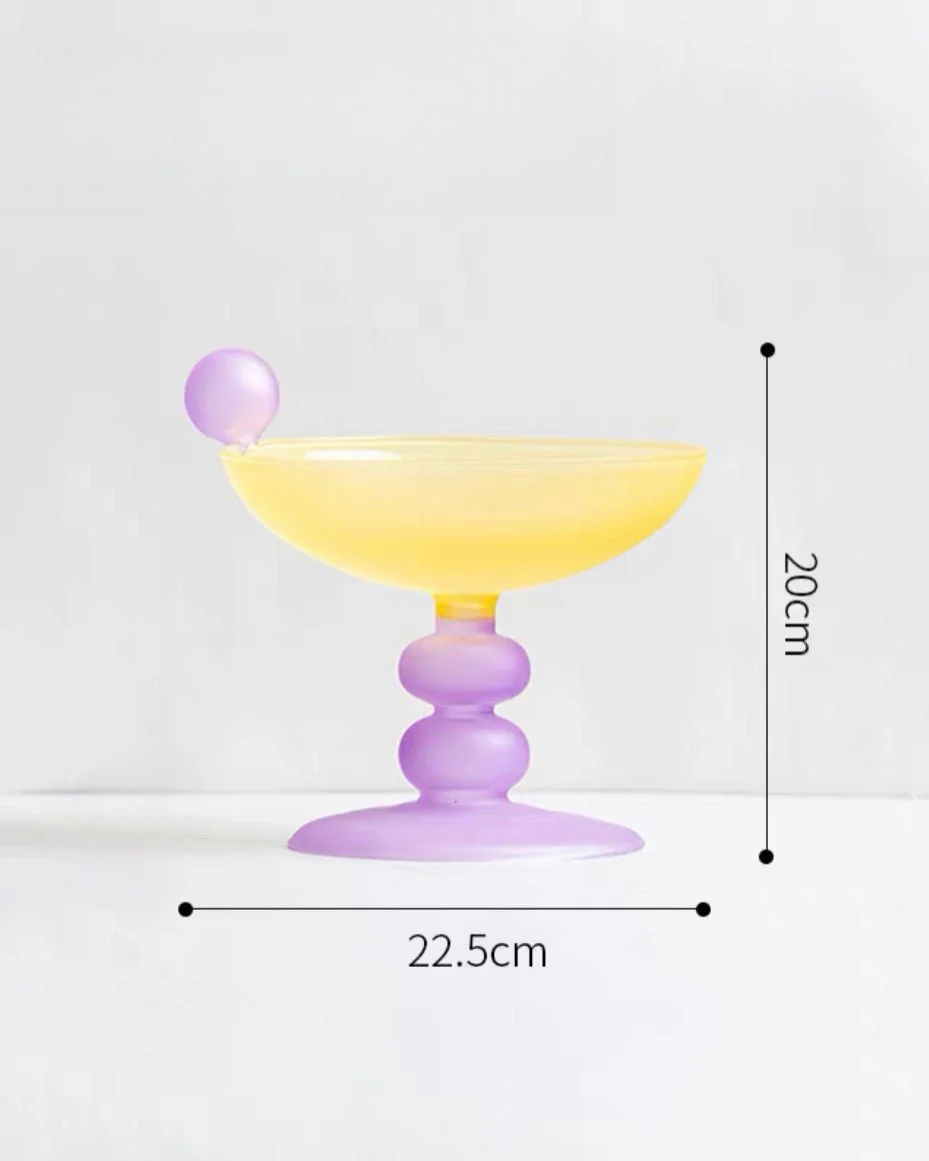 Jelly Bean Footed Tray Fruit Bowl - Whimsical Dopamine Table Setting Centerpiece - Image 7