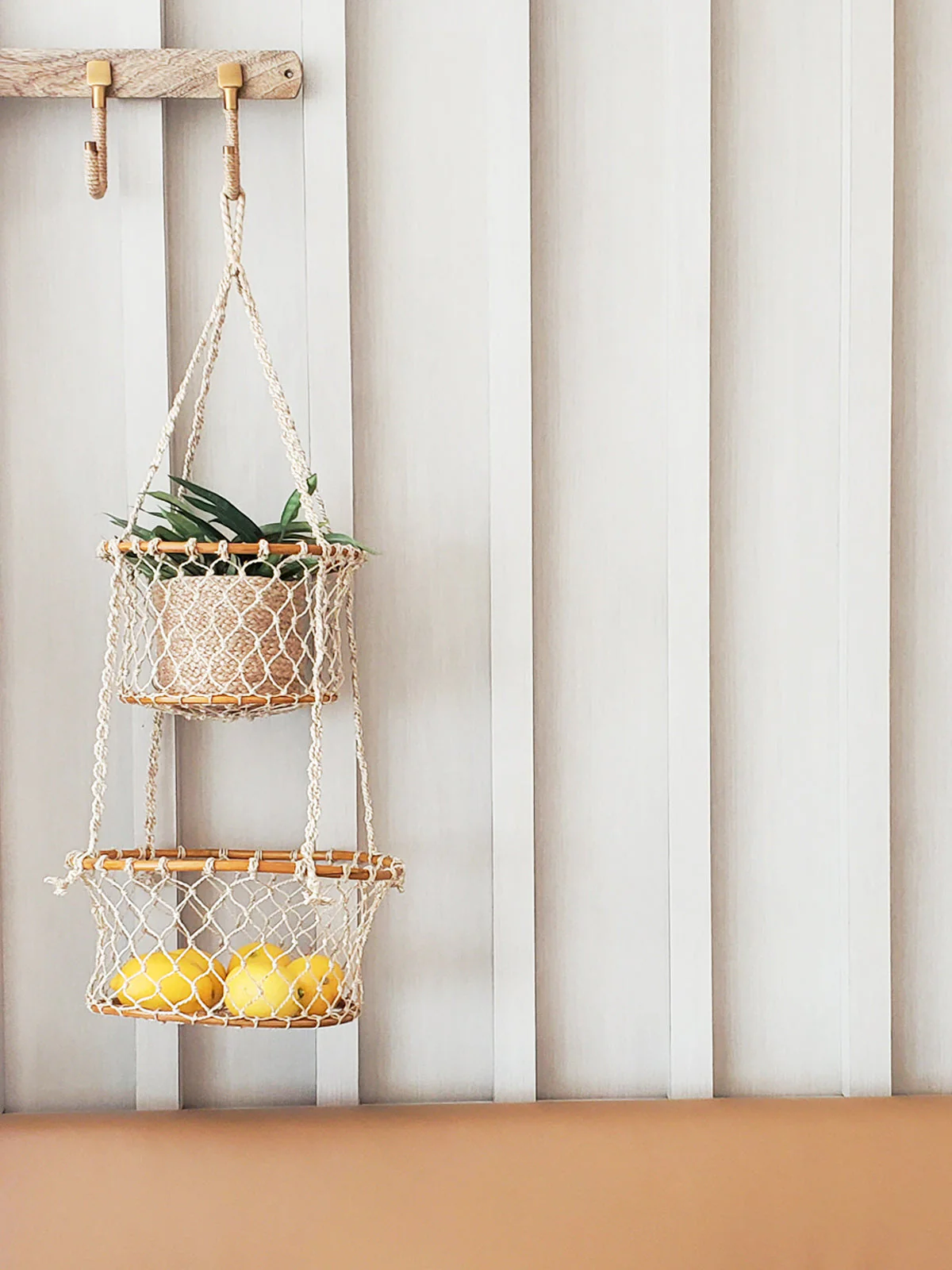 Jhuri Double Hanging Basket - Image 2