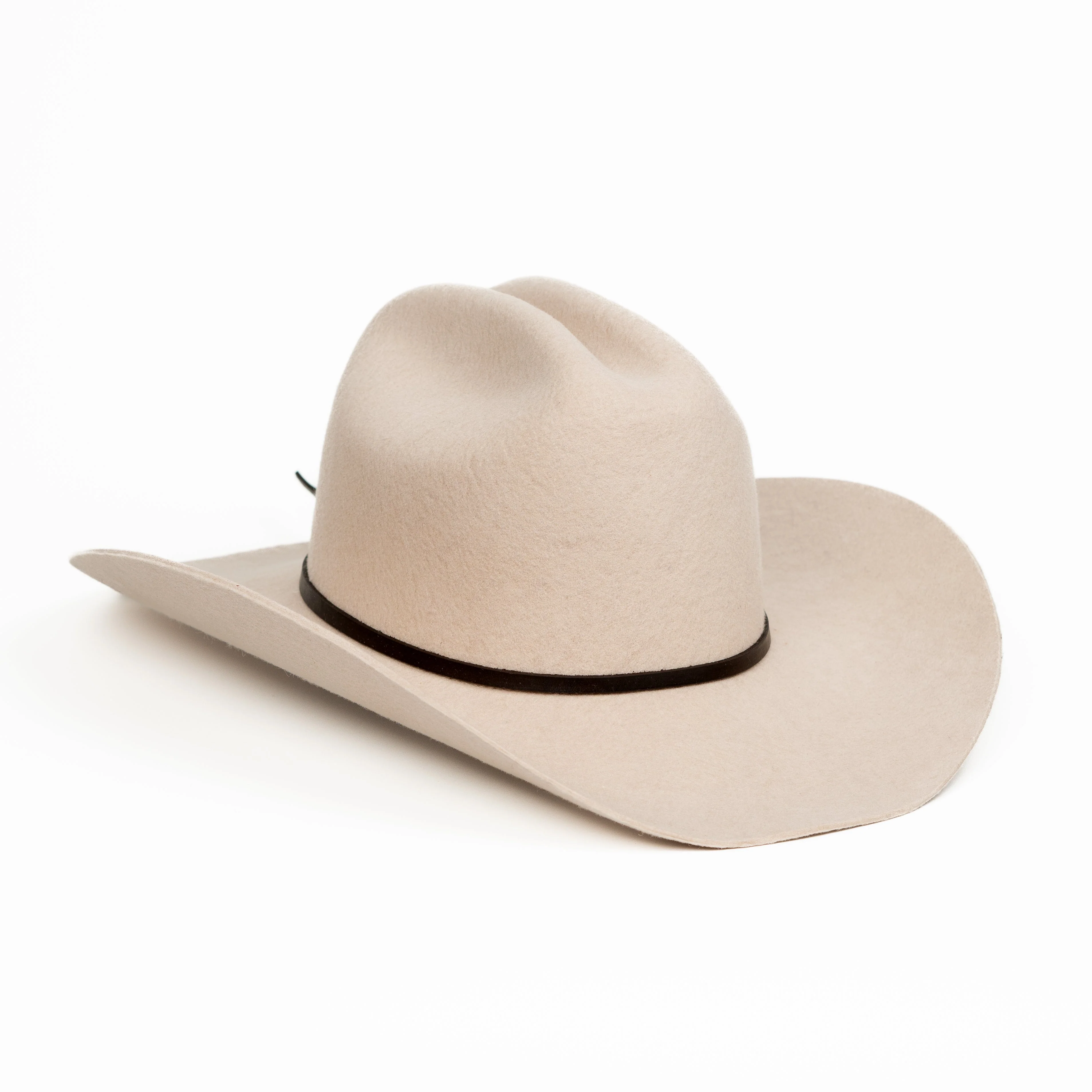 Karina Wool Cowboy Hat - Taupe by Made by Minga - Image 5