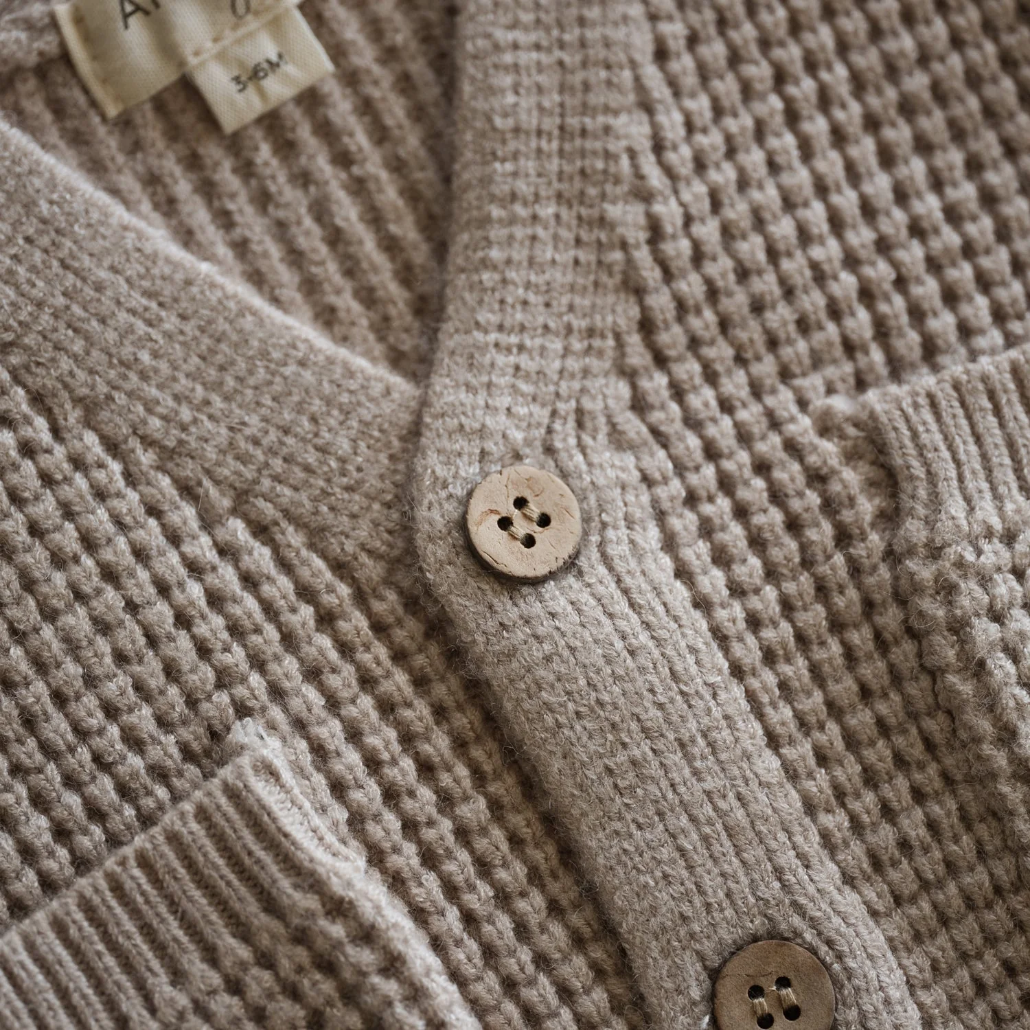 Knit Pocket Cardigan - Image 2