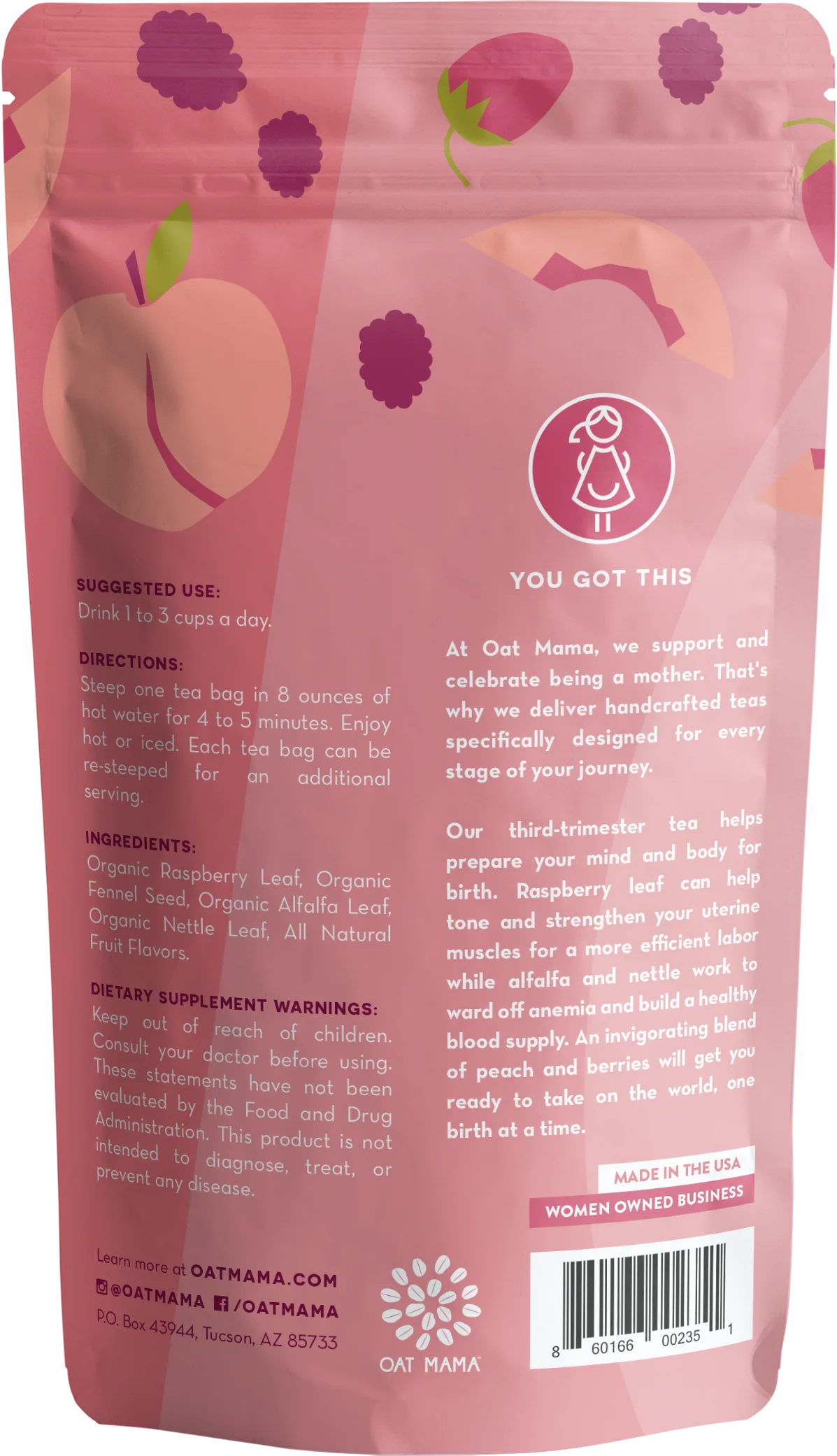 Labor Prep Tea by Oat Mama - Image 2