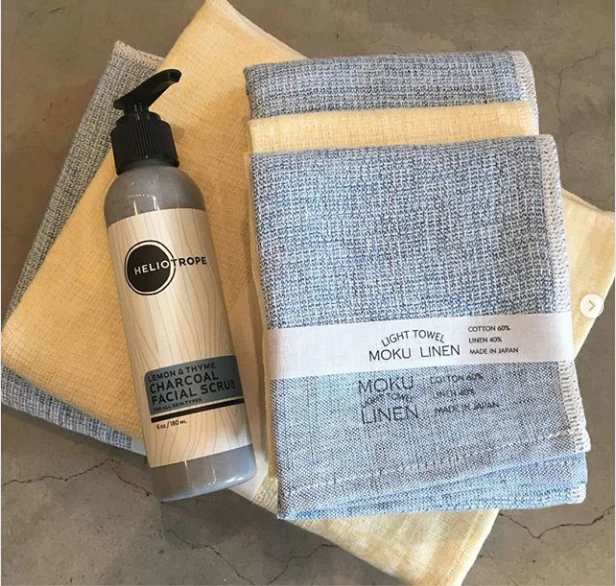 Lemon & Thyme Charcoal Face Scrub by Heliotrope San Francisco - Image 2