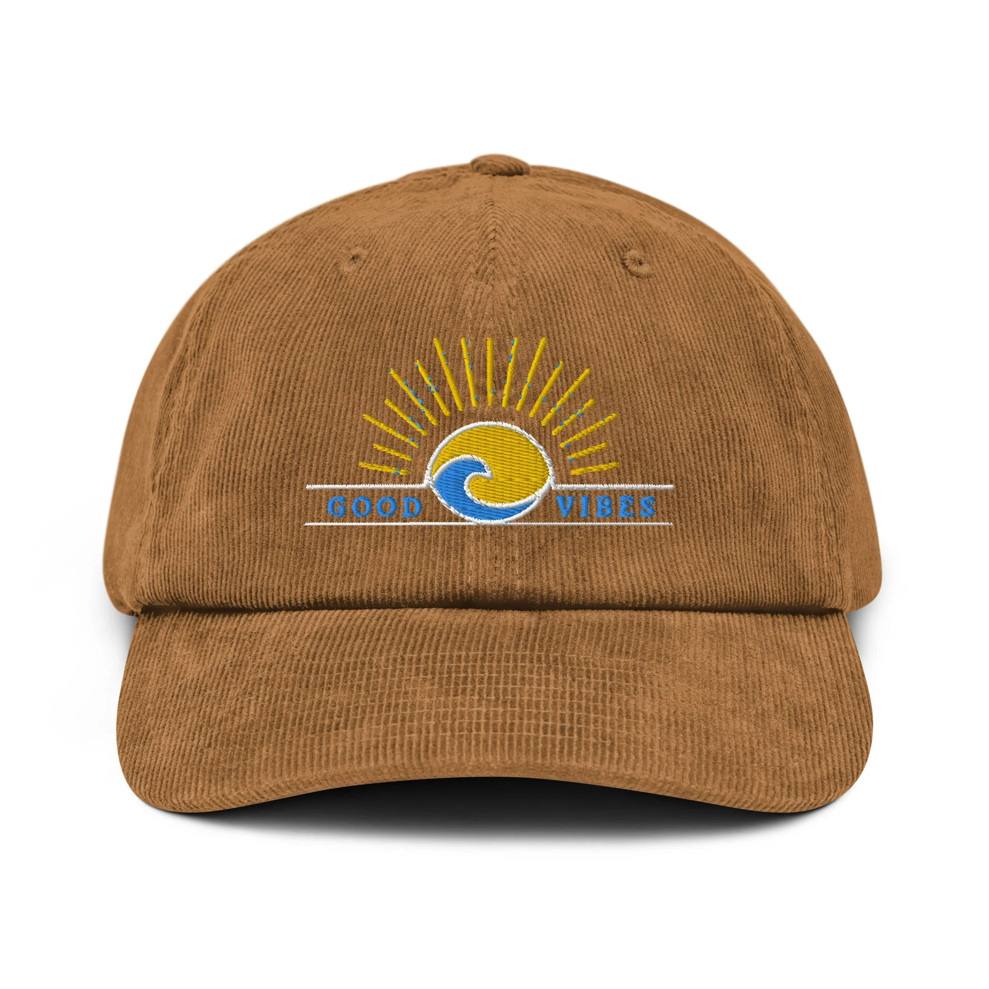 Local Sunrise Tropical Corduroy Hat - Image 8