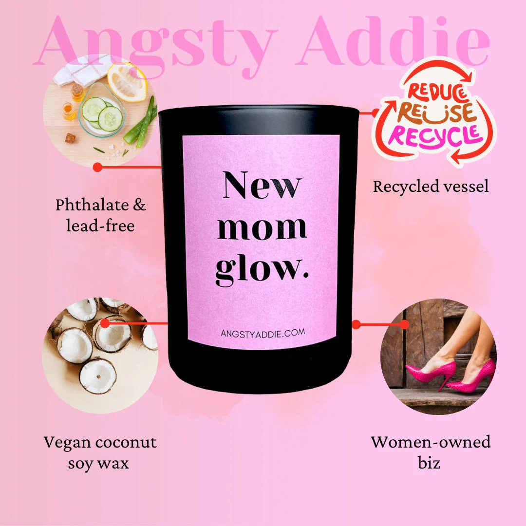 Love Me & Leave Me Alone candle by Angsty Addie - Image 7