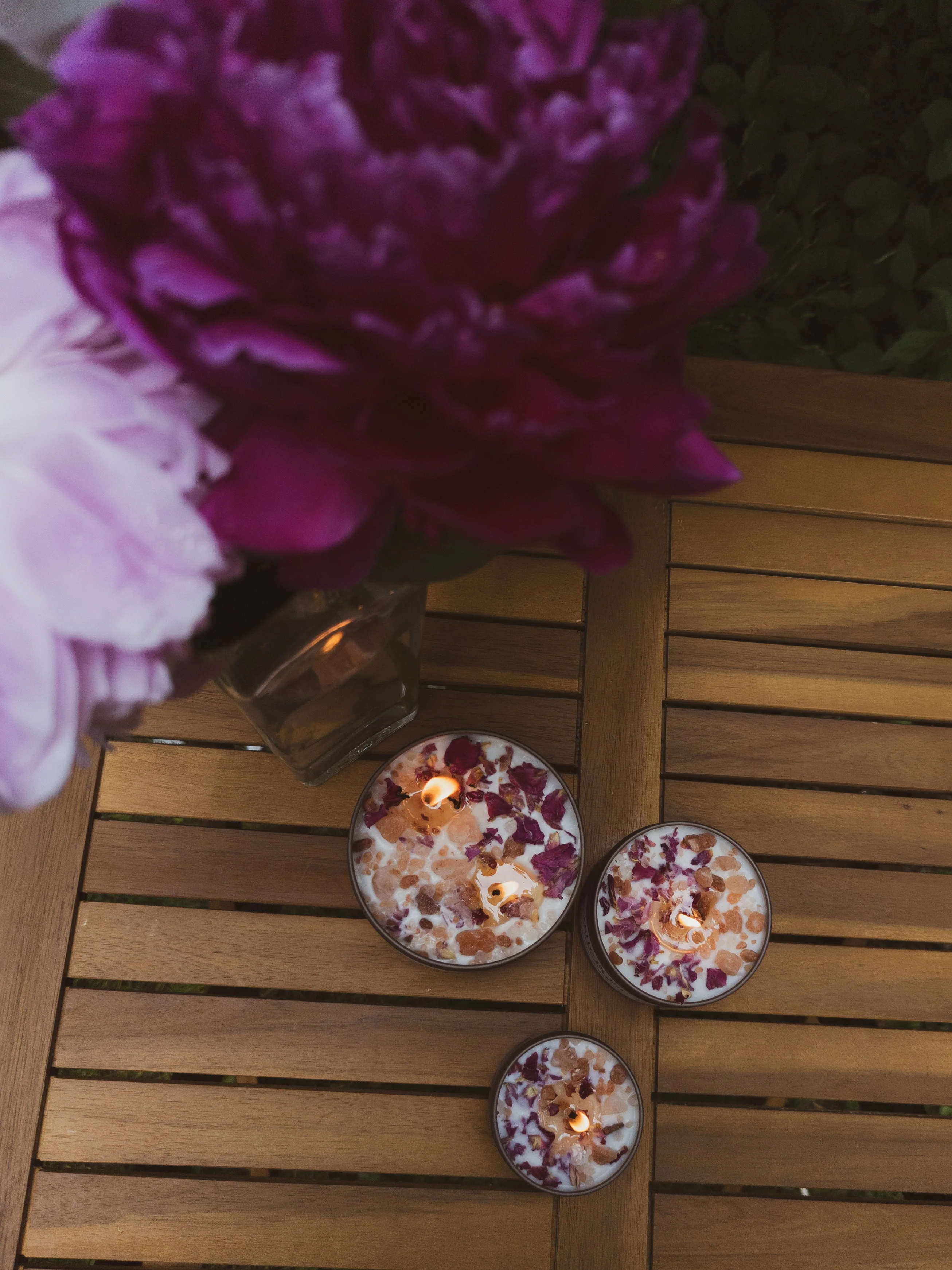 LOVE NOTES Rose + Pink Salt Candle by Ash & Rose - Image 14