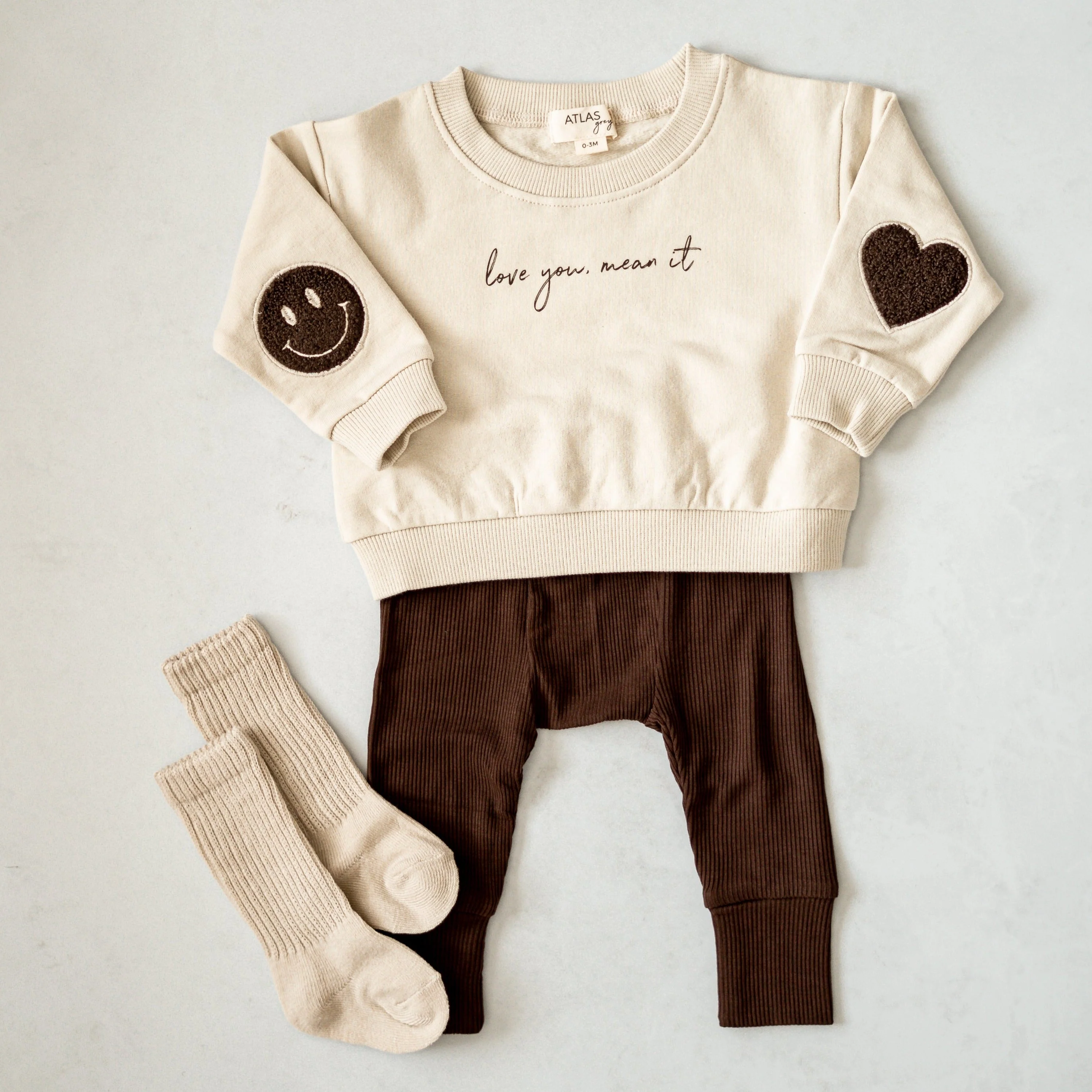 Love You, Mean It Crewneck - Image 7