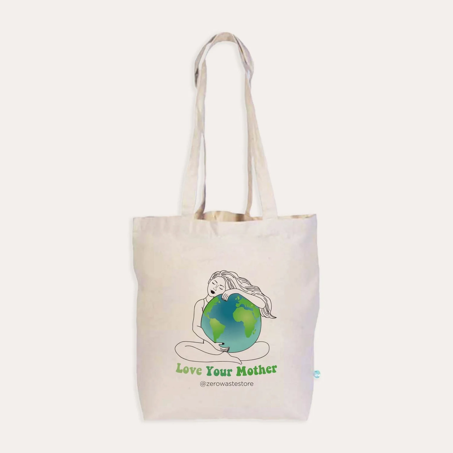 Love Your Mother Organic Tote Bag - Image 4