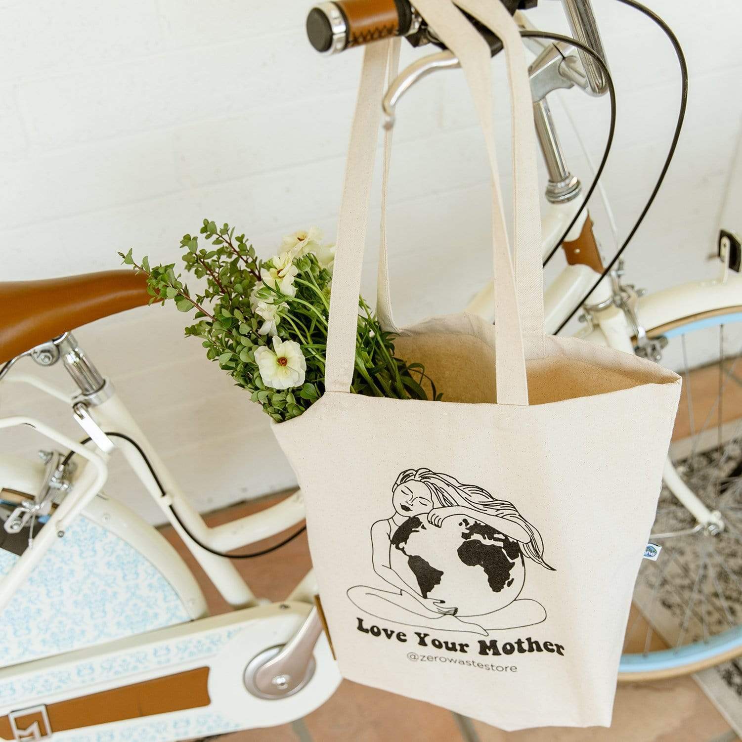 Love Your Mother Organic Tote Bag - Image 5