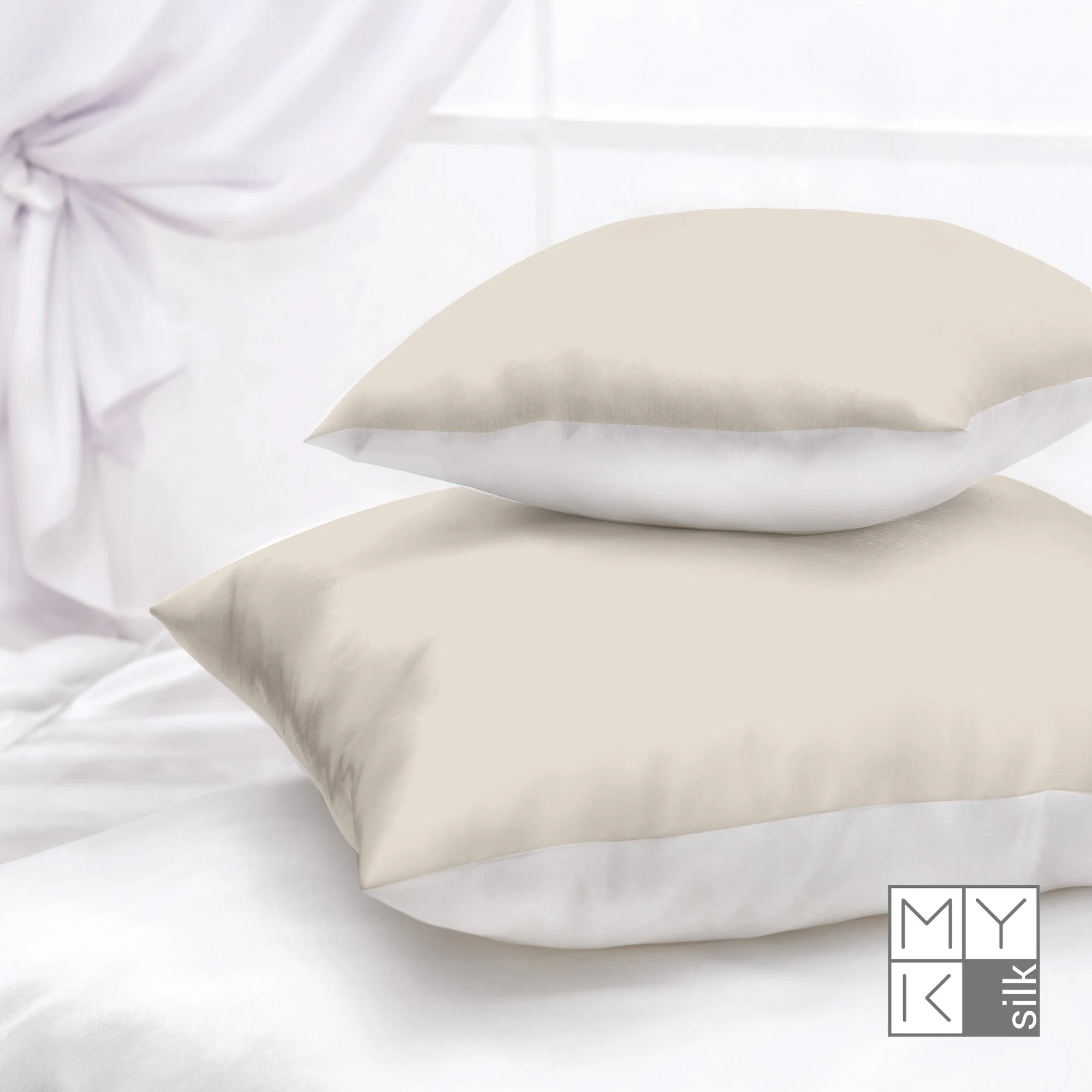 Luxury Mulberry Silk Pillowcase with Cotton Underside (25 momme) - Image 28