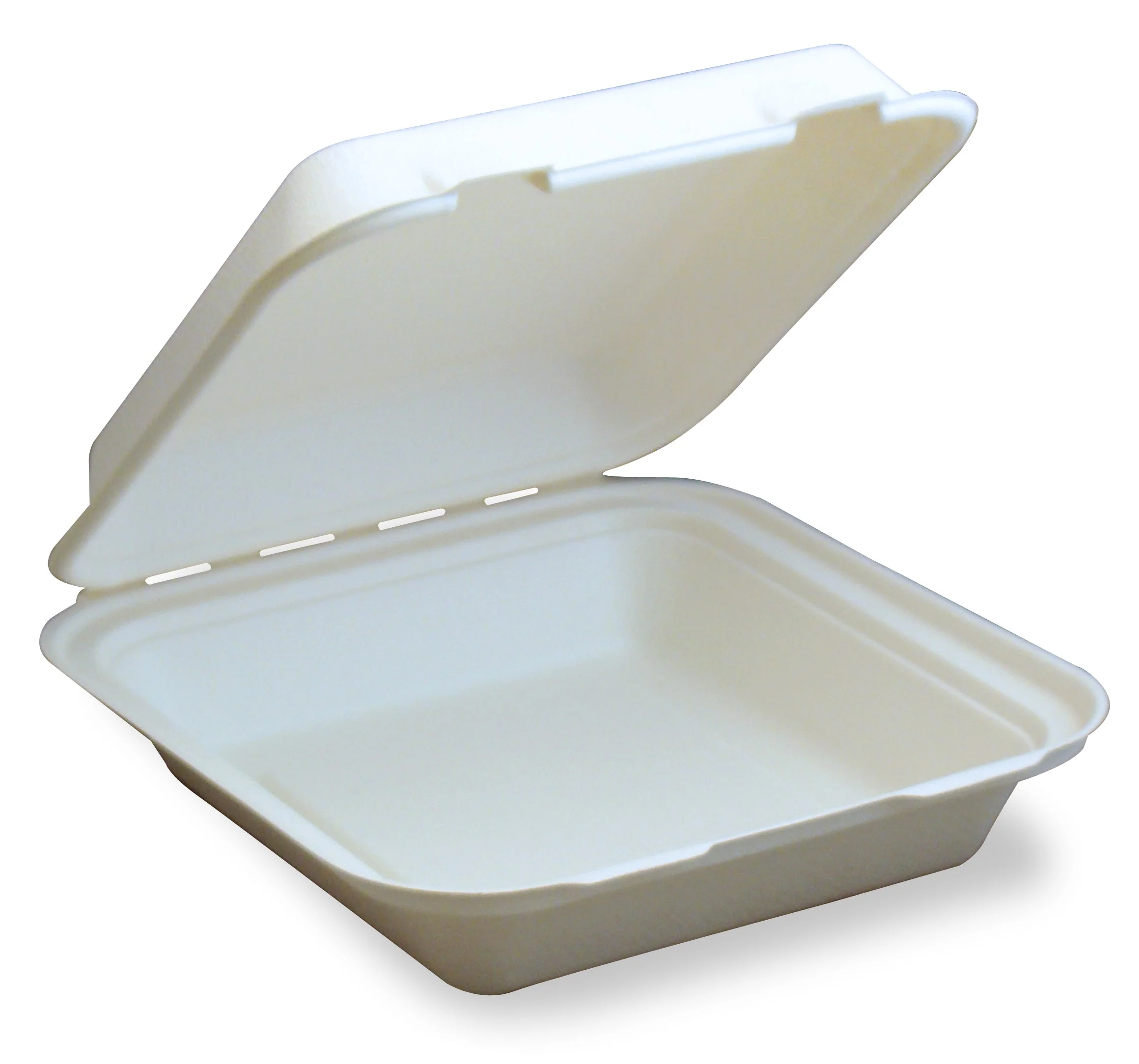 Medium 1-Compartment Fiber Hinged Container 200-Count Case - Image 3