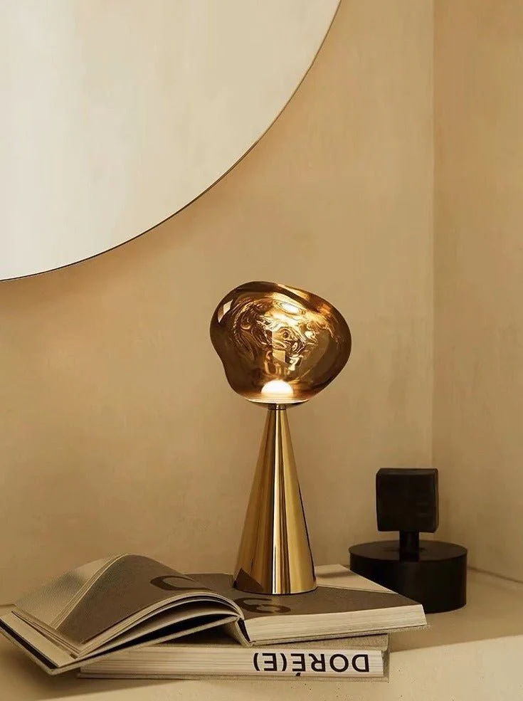 Melt Portable Dimmable Led Table Lamp - Modern Nordic Bedside Lamp - Image 11