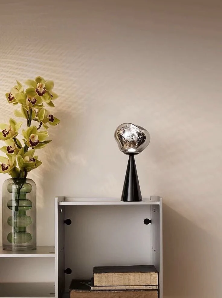 Melt Portable Dimmable Led Table Lamp - Modern Nordic Bedside Lamp - Image 3