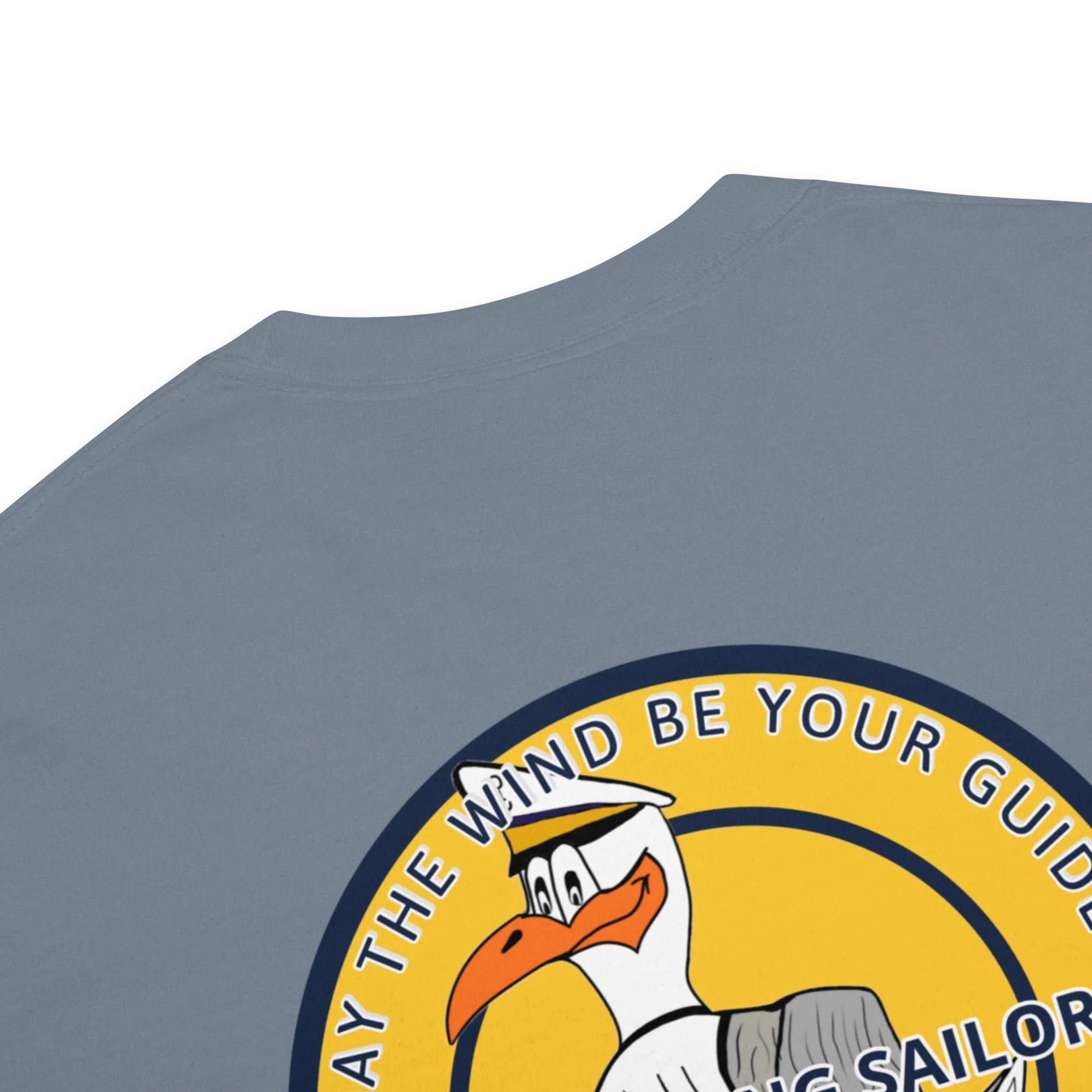 Men’s High Flying Sailor Heavyweight T-Shirt - Image 12