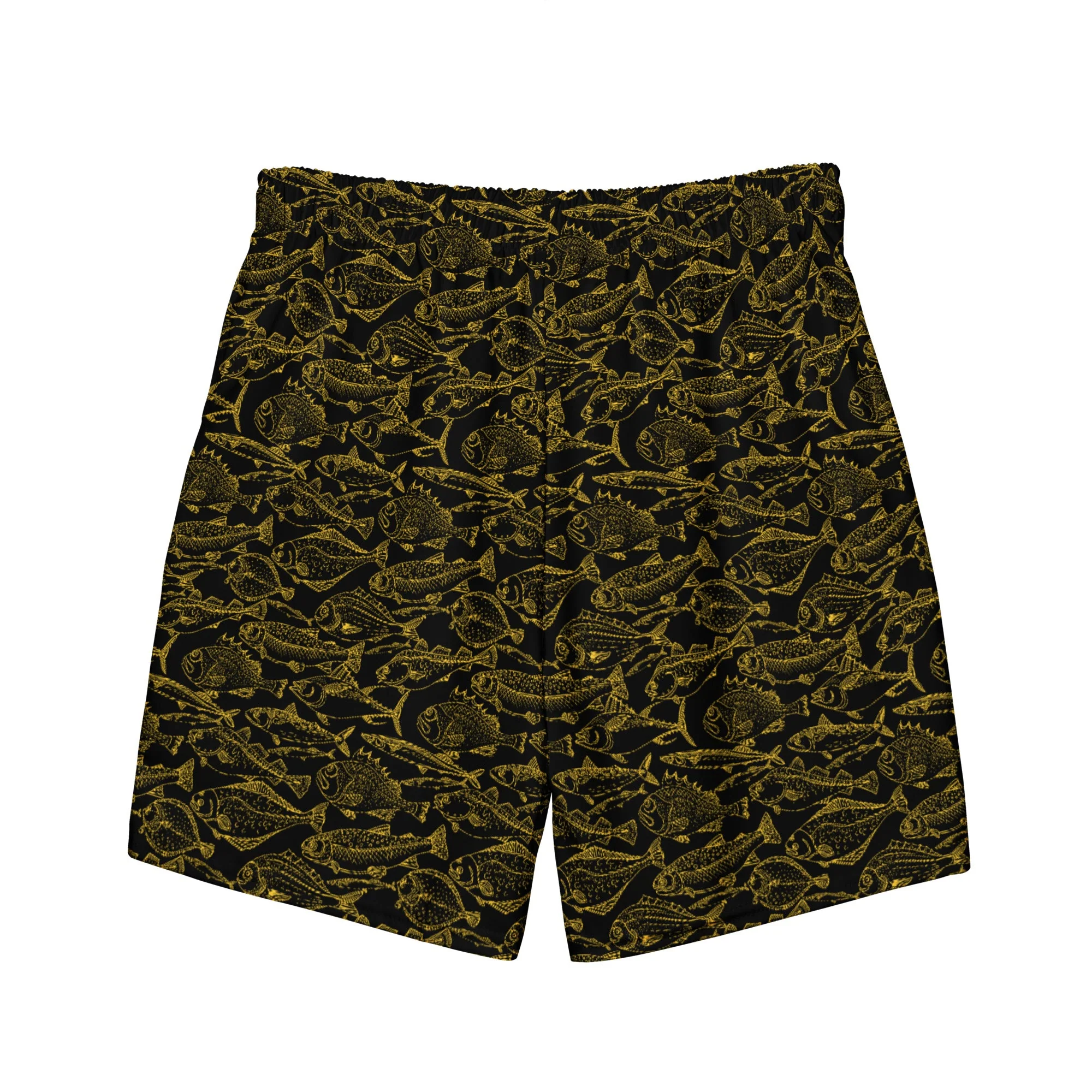Men's Eco Sea of Gold Riches Swim Trunks - Image 6