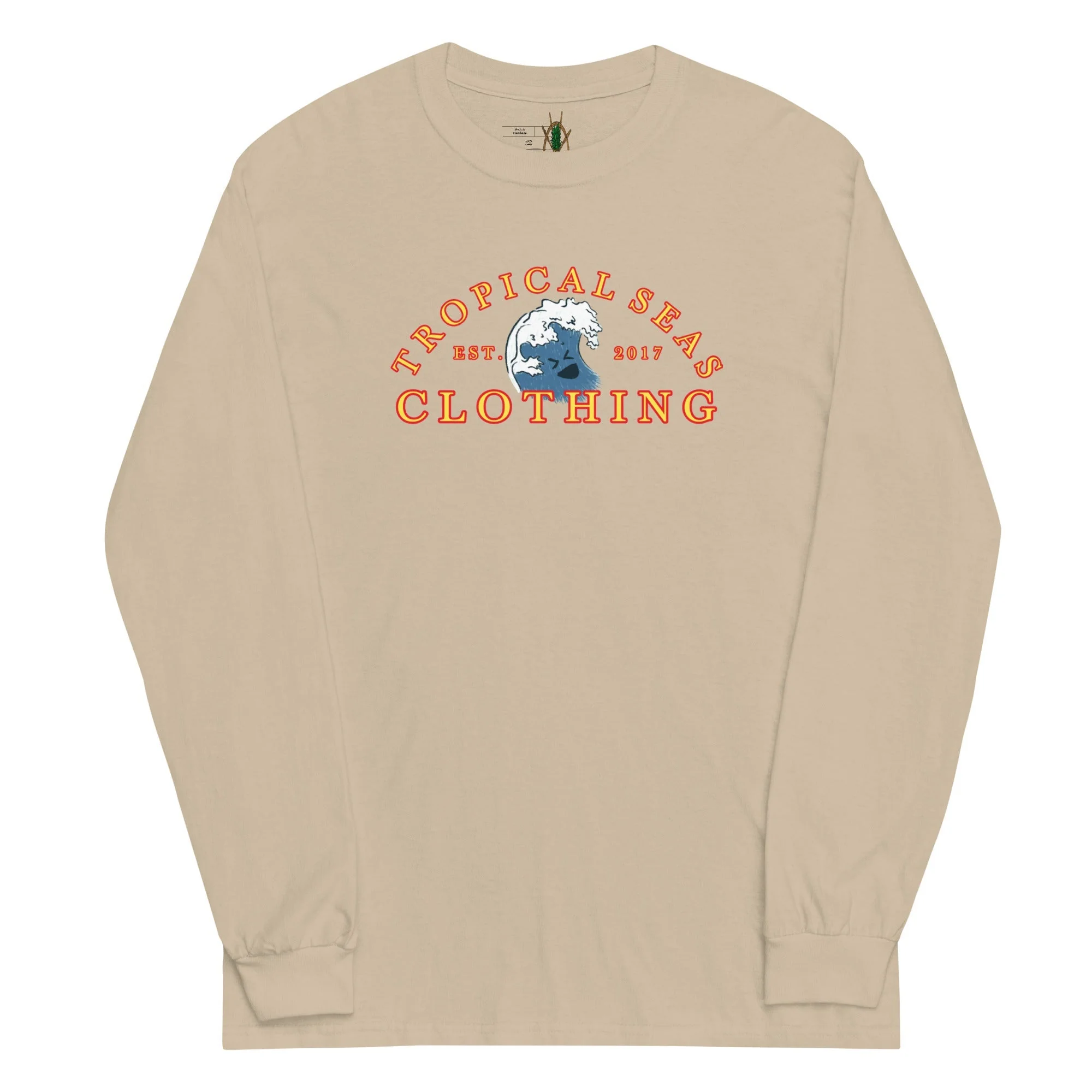 Men's Good Vibe Wave Long Sleeve Shirt - Image 5