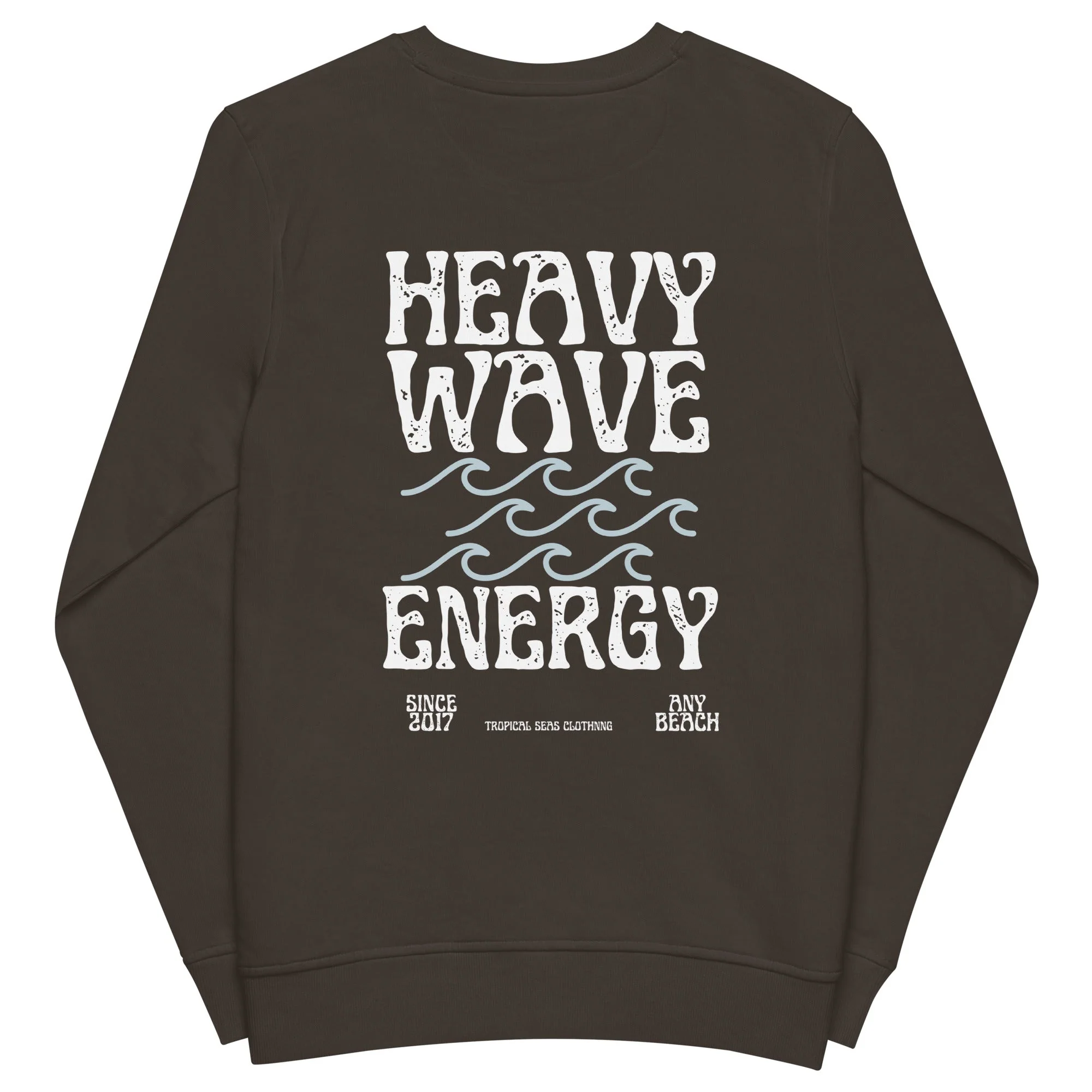 Men's Heavy Wave Energy Organic Sweatshirt - Image 2