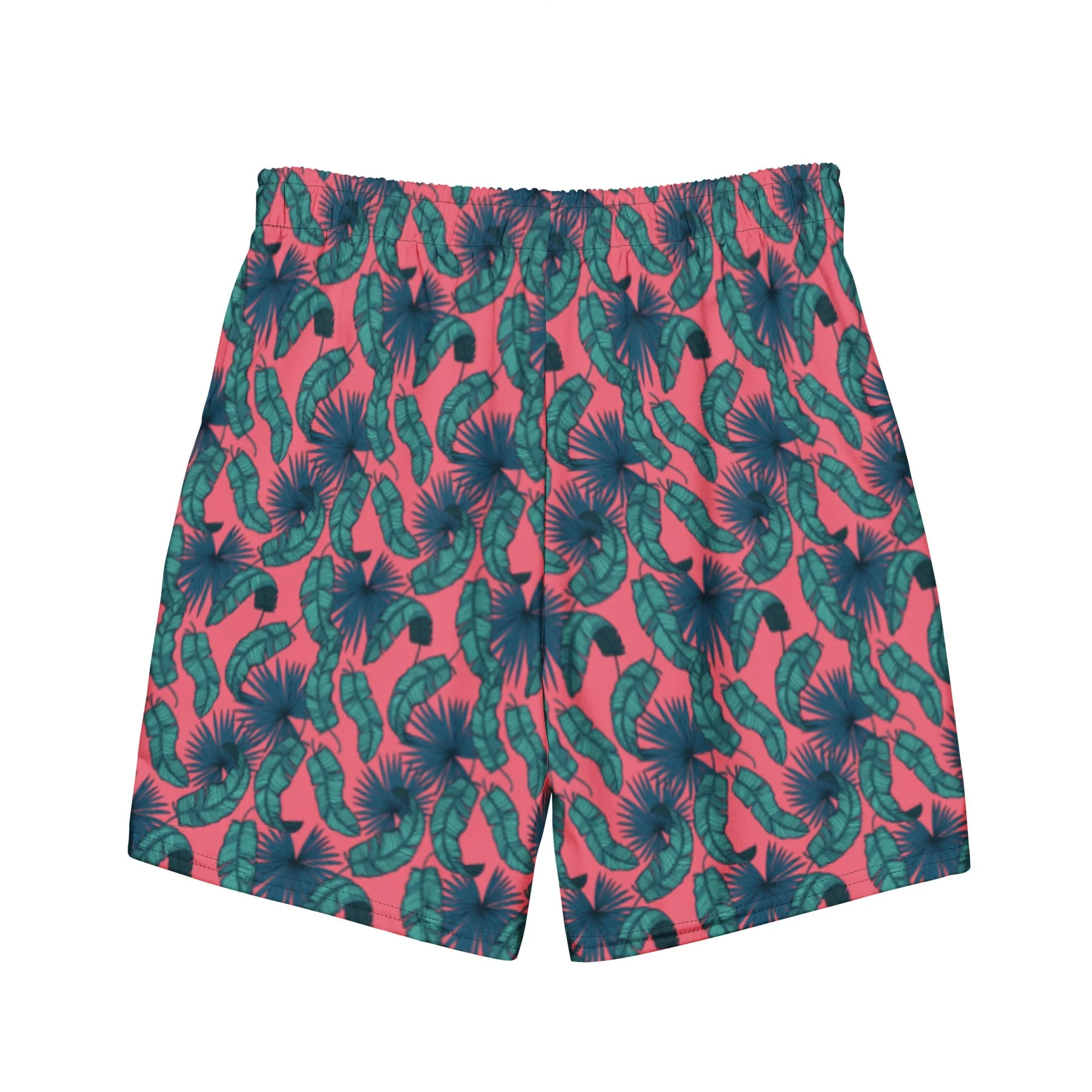 Men's Tropical Flamingo Palms Board Shorts - Image 3