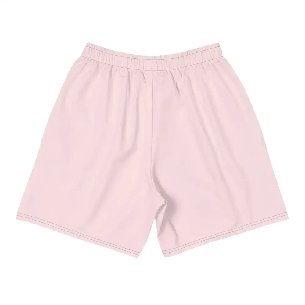 Men's Tropical Pink Pineapple Athletic Shorts - Image 2