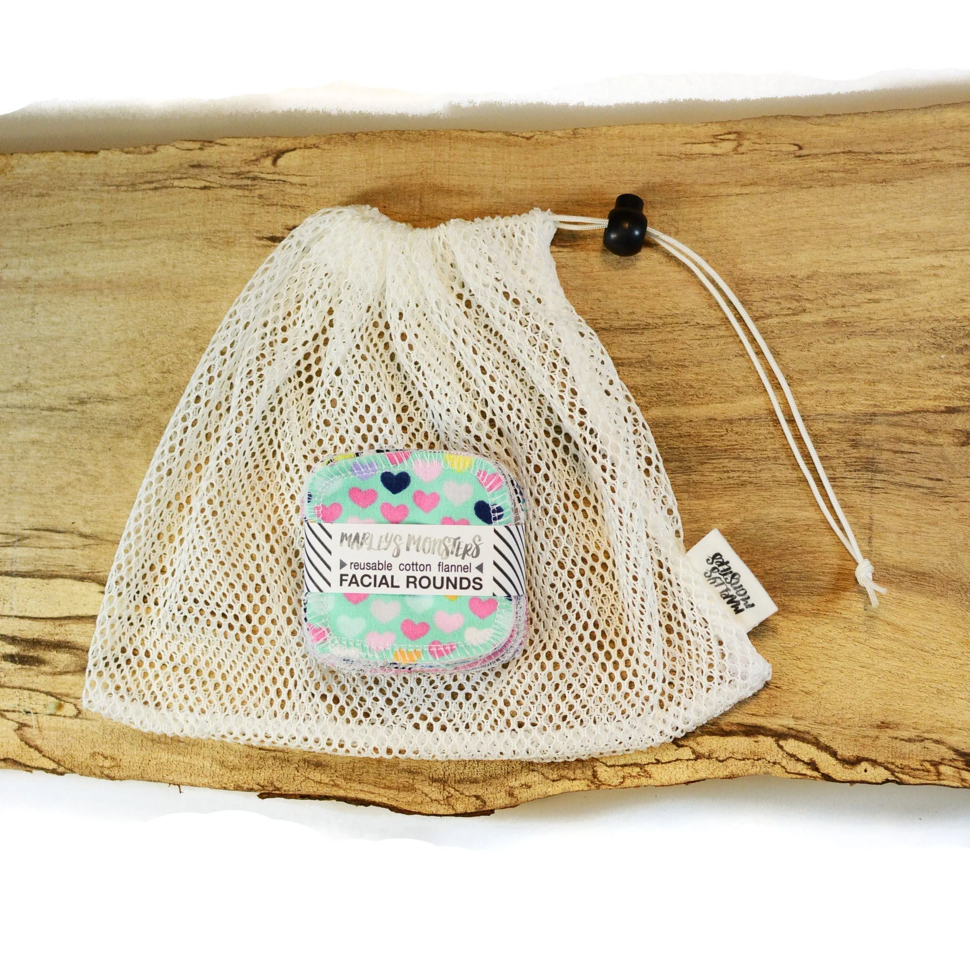 Mesh Laundry Bag & Facial Rounds Set - Image 8