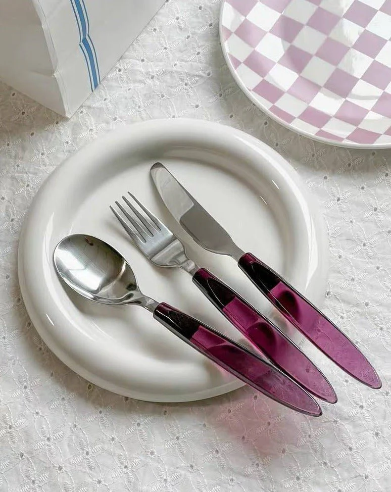 Meteor Flatware Set of 16 Pcs ( $3.5 Each ) - Sleek Modern Cutlery Silverware Set - Image 5