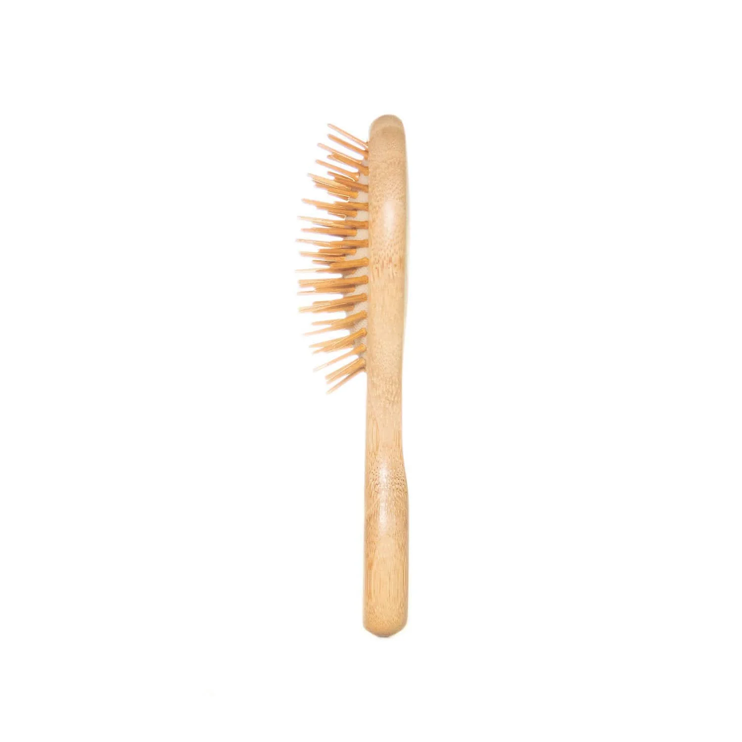 Mini Bamboo Hair Brush - Zero Waste Hair Brush, 100% Bamboo, Plastic Free, Compostable - Image 6