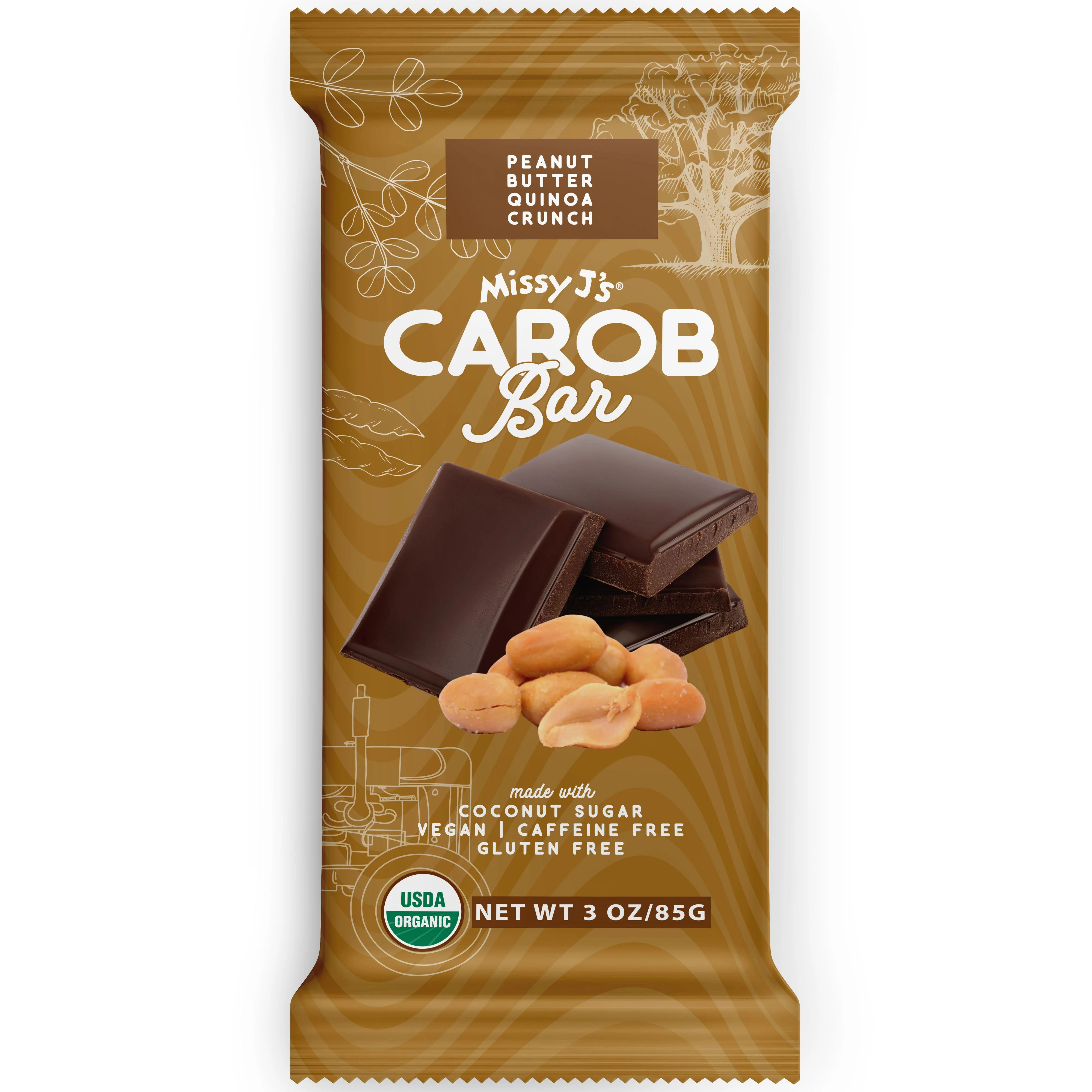 Missy J's Organic Carob Sampler Candy Bar - 4pk - Image 4