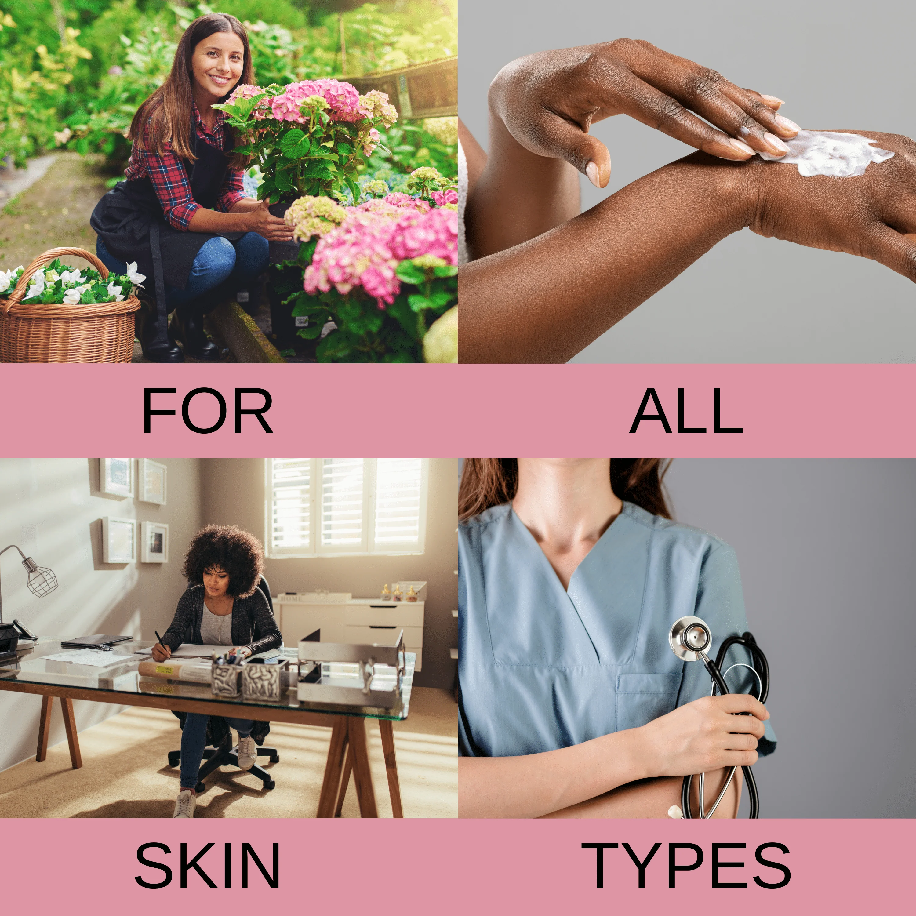 Moisturizing Hand Lotion for Dry Skin and Moisturizer with Shea Butter, Rose Flower Oil | Hydrating Non Greasy Hand Cream for Women and Men by THE CLEAN STANDARD | 2 Bottle Set x 16 fl oz with Lotion Pump by  Los Angeles Brands - Image 6