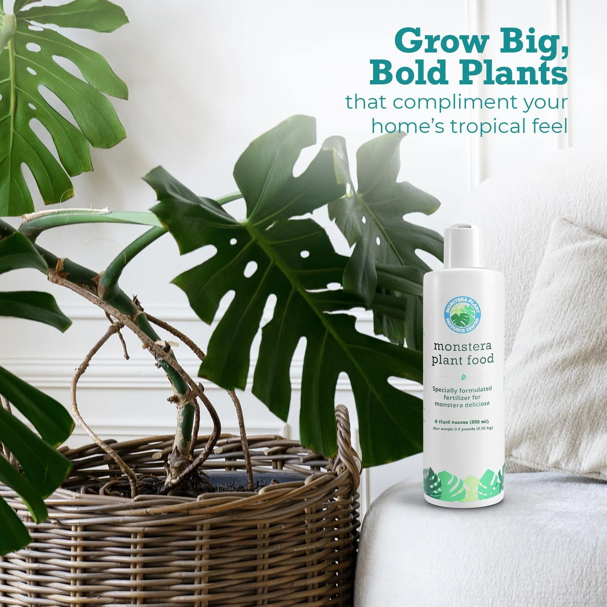 Monstera Plant Food by Houseplant Resource Center | Premium Liquid Fertilizer (5-2-3 NPK) - Ideal for Monstera, Pothos, and Snake Plants (8 Fluid Ounces) by Houseplant Resource Center - Image 5