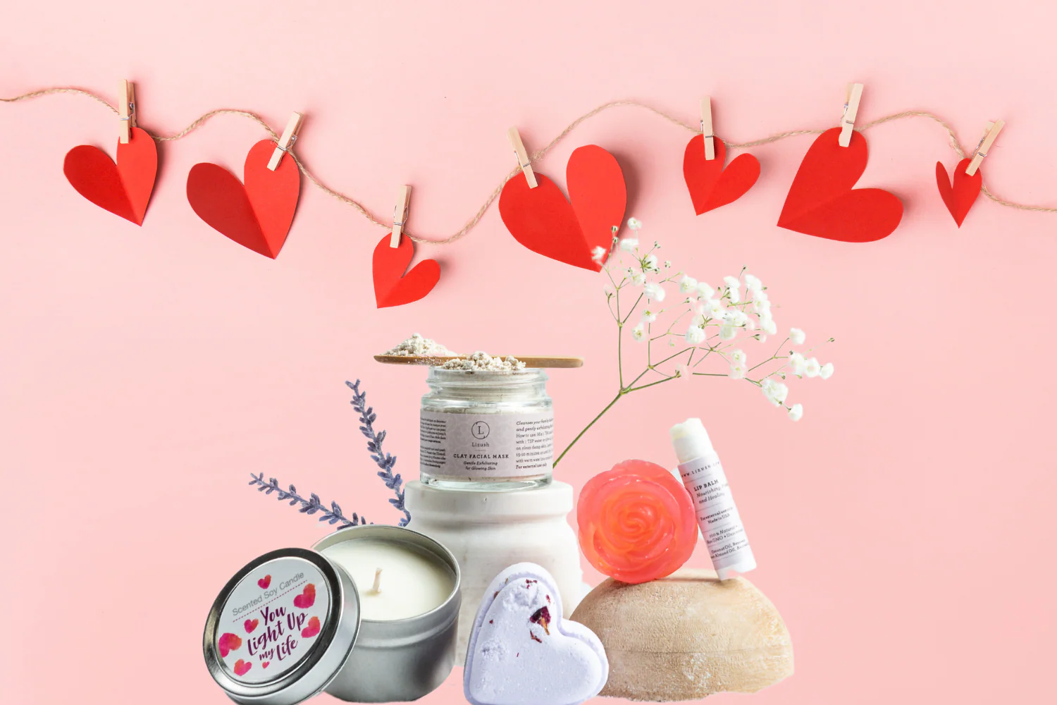 Mother's day - Natural Skincare Gift Box, Cute LOVE Special Gift Box, Mother's Day Gift - Image 15
