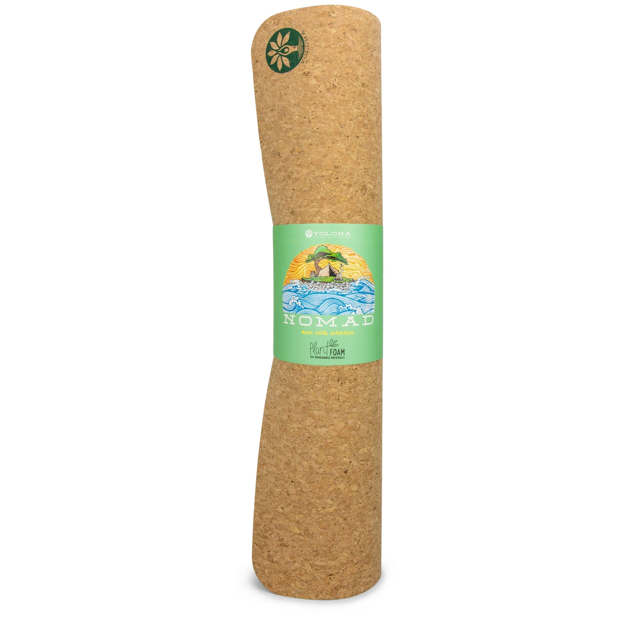 Mountain Magic Nomad Cork Yoga Mat - Image 3