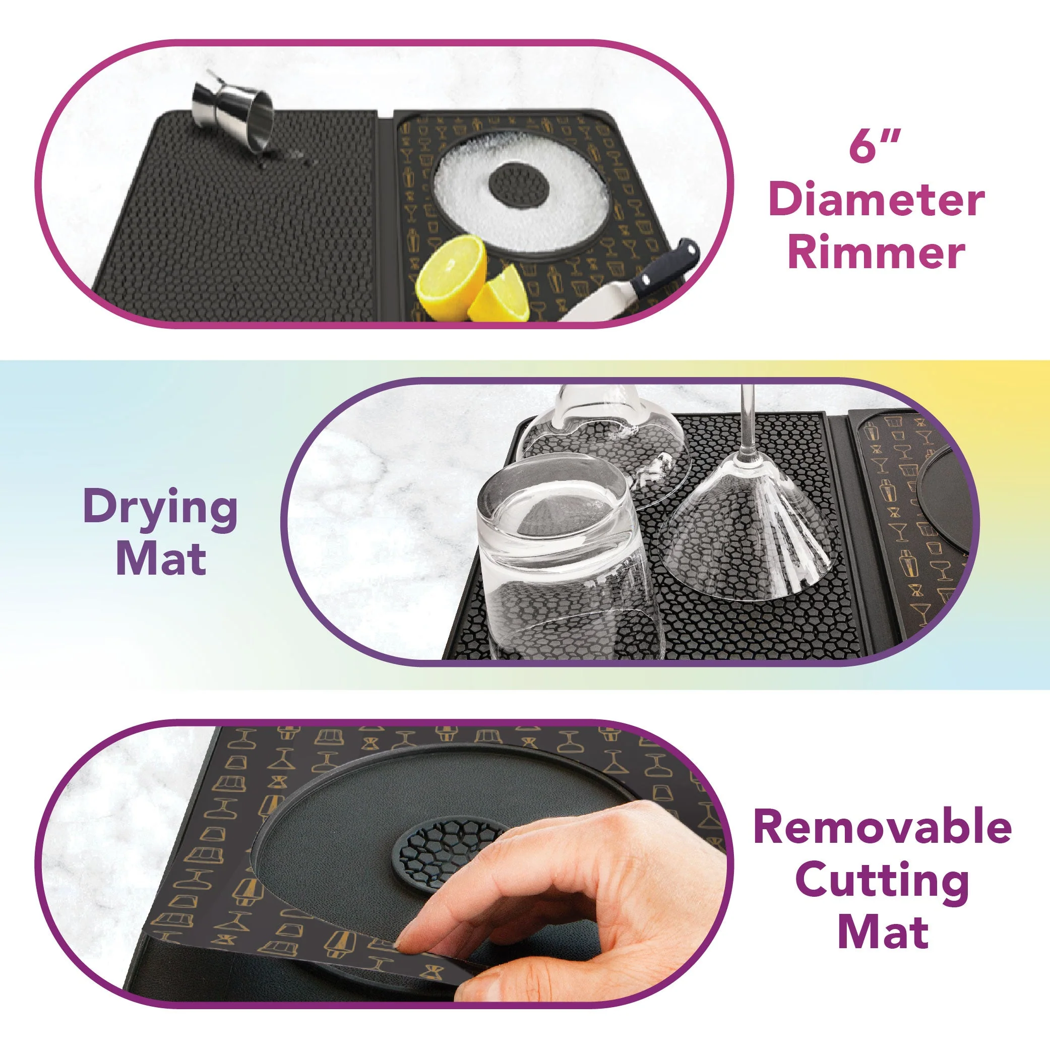 Multi-Use Cocktail Barmat - Image 6