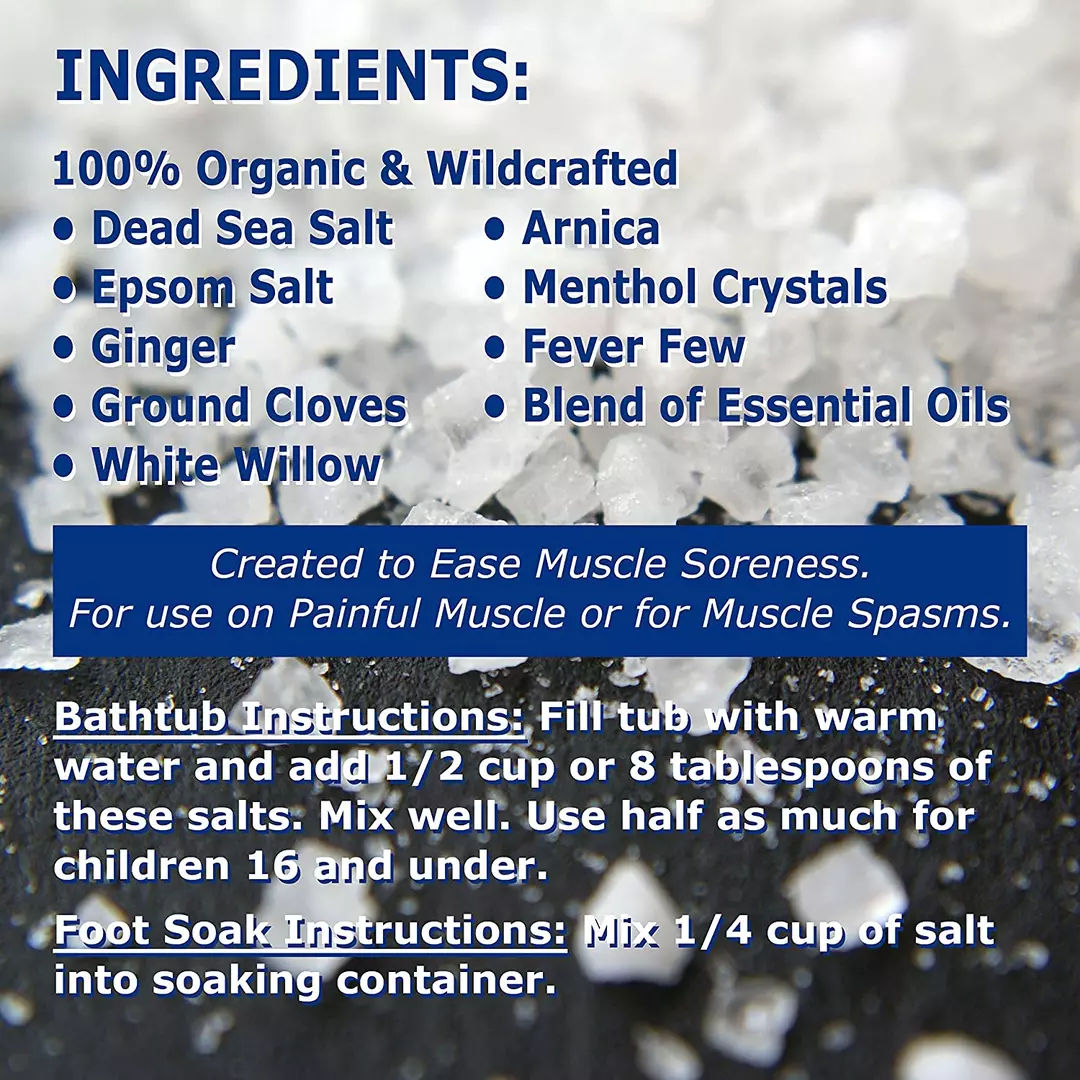 20 - Dr. Cole's Muscle Ease Soaking Salts - Image 6