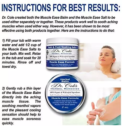 19 - Dr. Cole's Muscle Ease Herbal Balm - Image 5