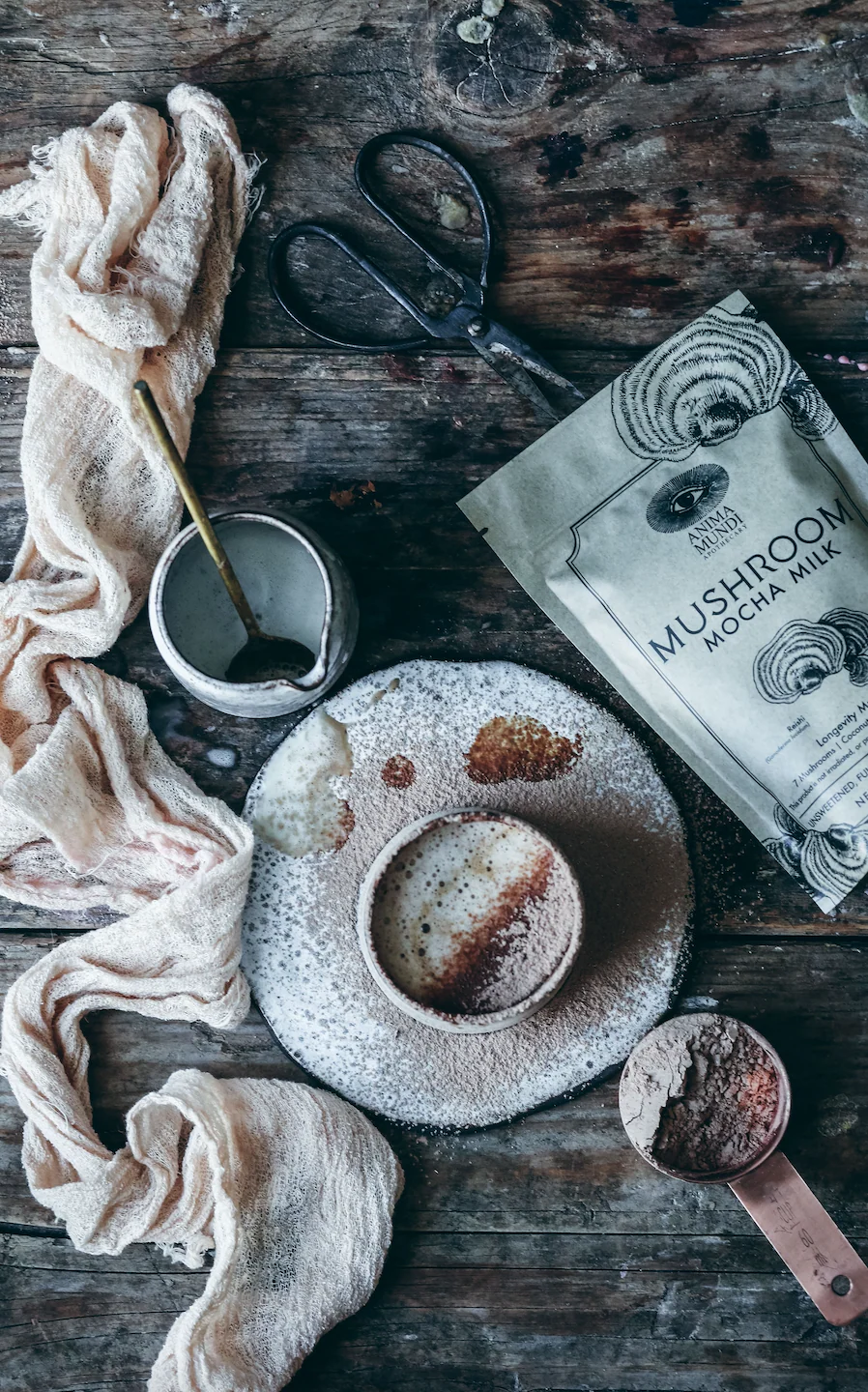 MUSHROOM MOCHA MILK | Longevity Milk* - Image 2
