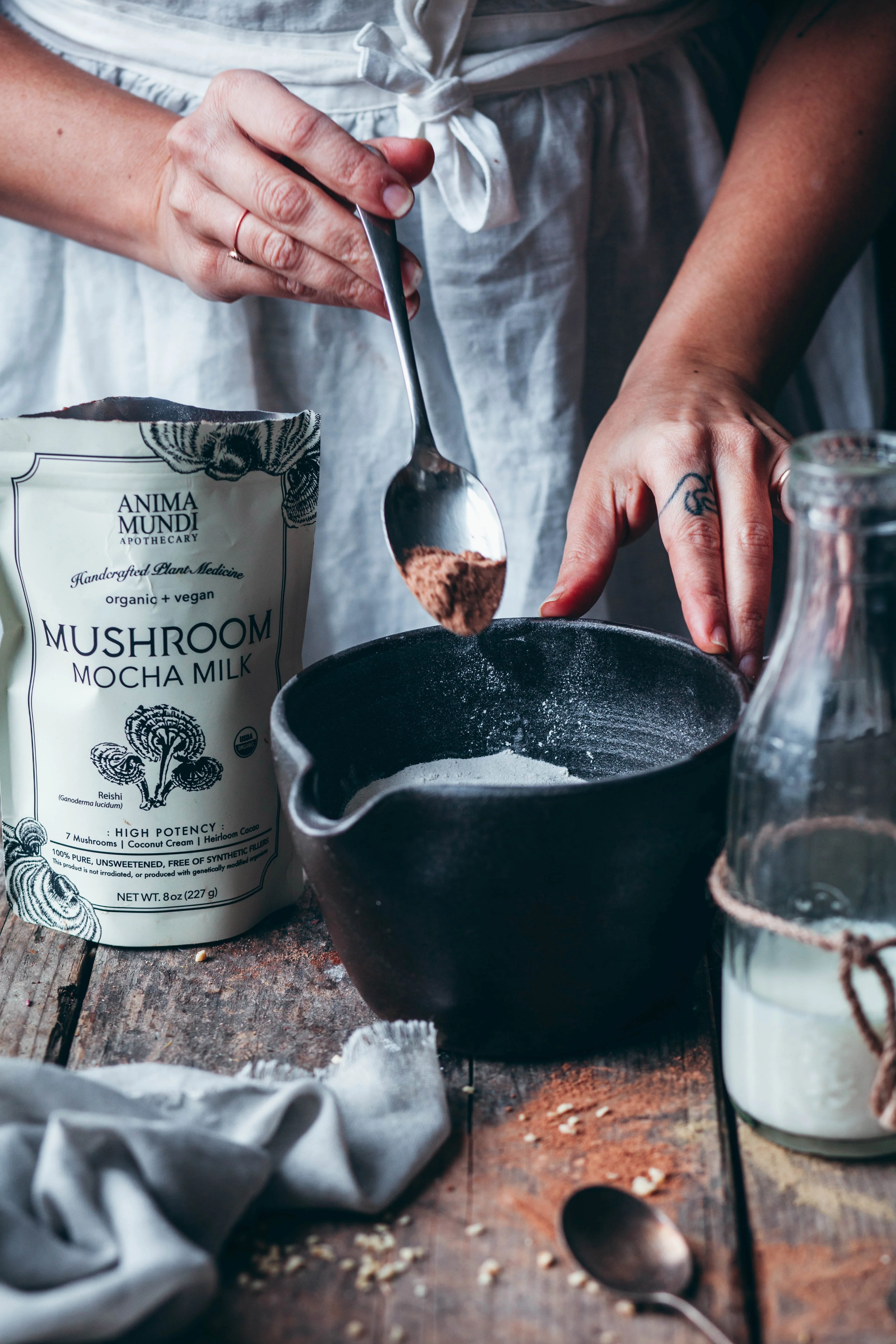 MUSHROOM MOCHA MILK | Longevity Milk* - Image 8