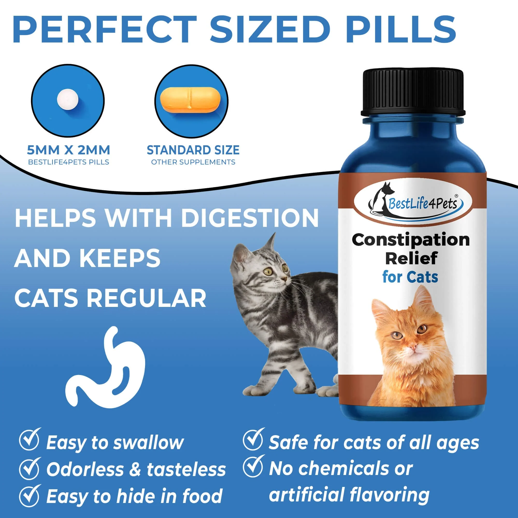Natural Cat Laxative & Constipation Treatment by BestLife4Pets - Image 5