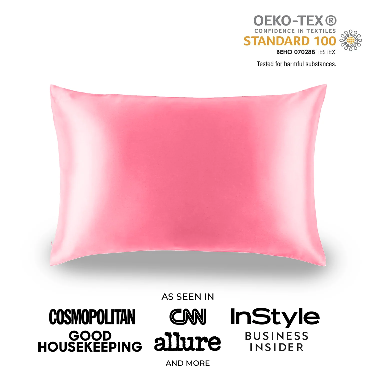 Natural Mulberry Silk Pillowcase (19 Momme) - Image 25