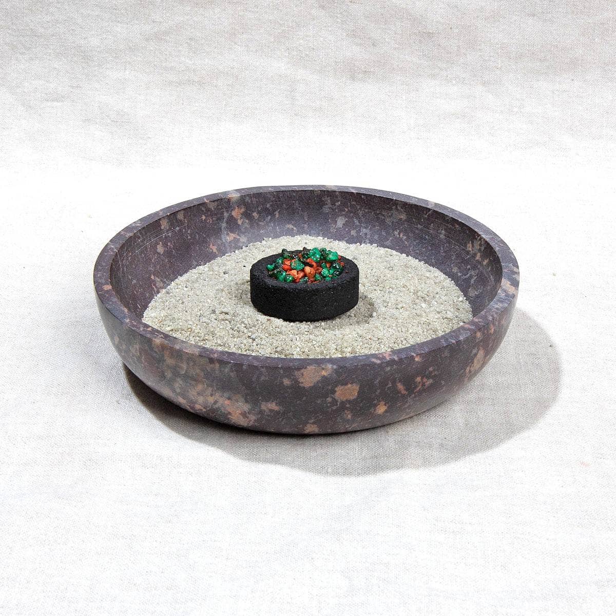 Natural Soapstone Smudge Bowl Kit by Tiny Rituals - Image 2