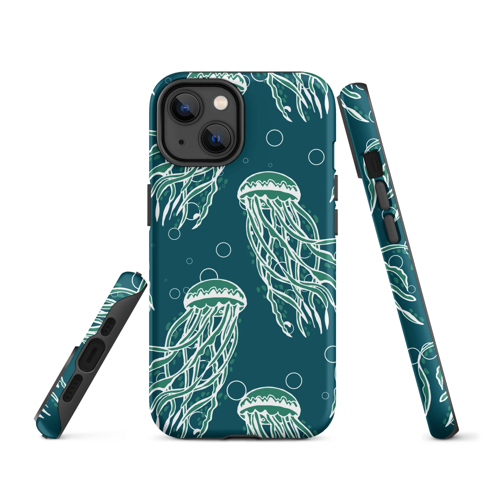 Nautical Jellyfish Tough Case for iPhone® - Image 14