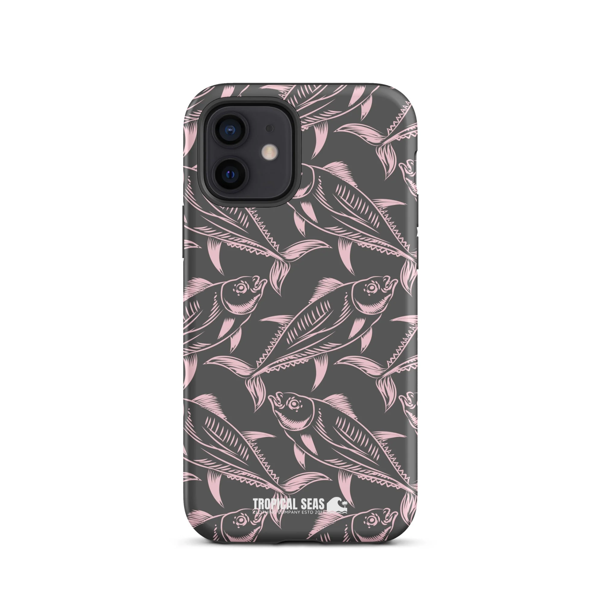 Nautical Pink Tuna Tough Case for iPhone® - Image 6