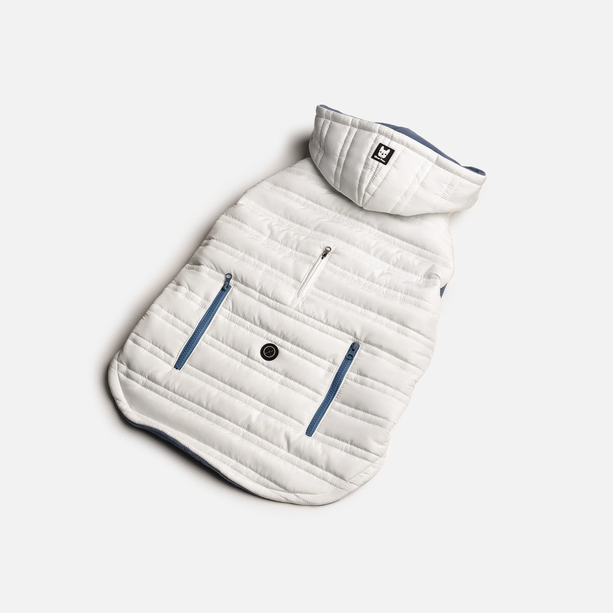 Noah Dog Jacket - White - Image 3