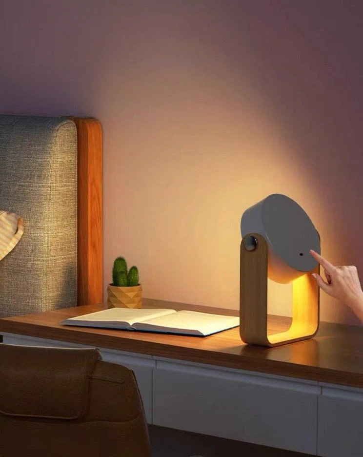 Nordic Foldable Portable Lantern Bedside Table Lamp, Dimmable Nursery Emergency Light - Image 4