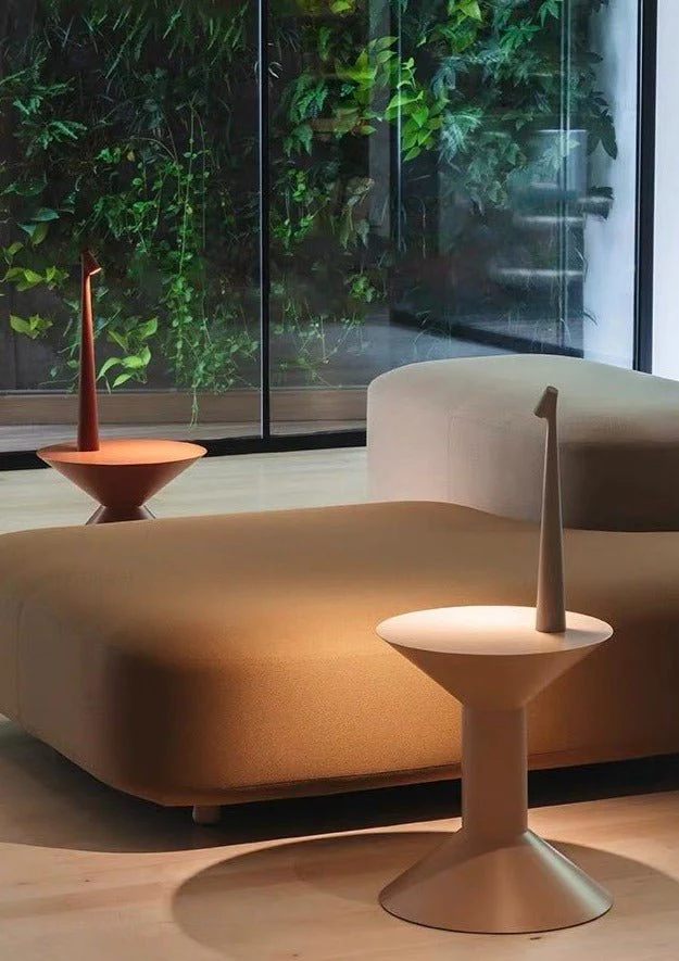 Nordic Portable Table Beside Lamp, Modern Dimmable LED Nursery Light - Image 2