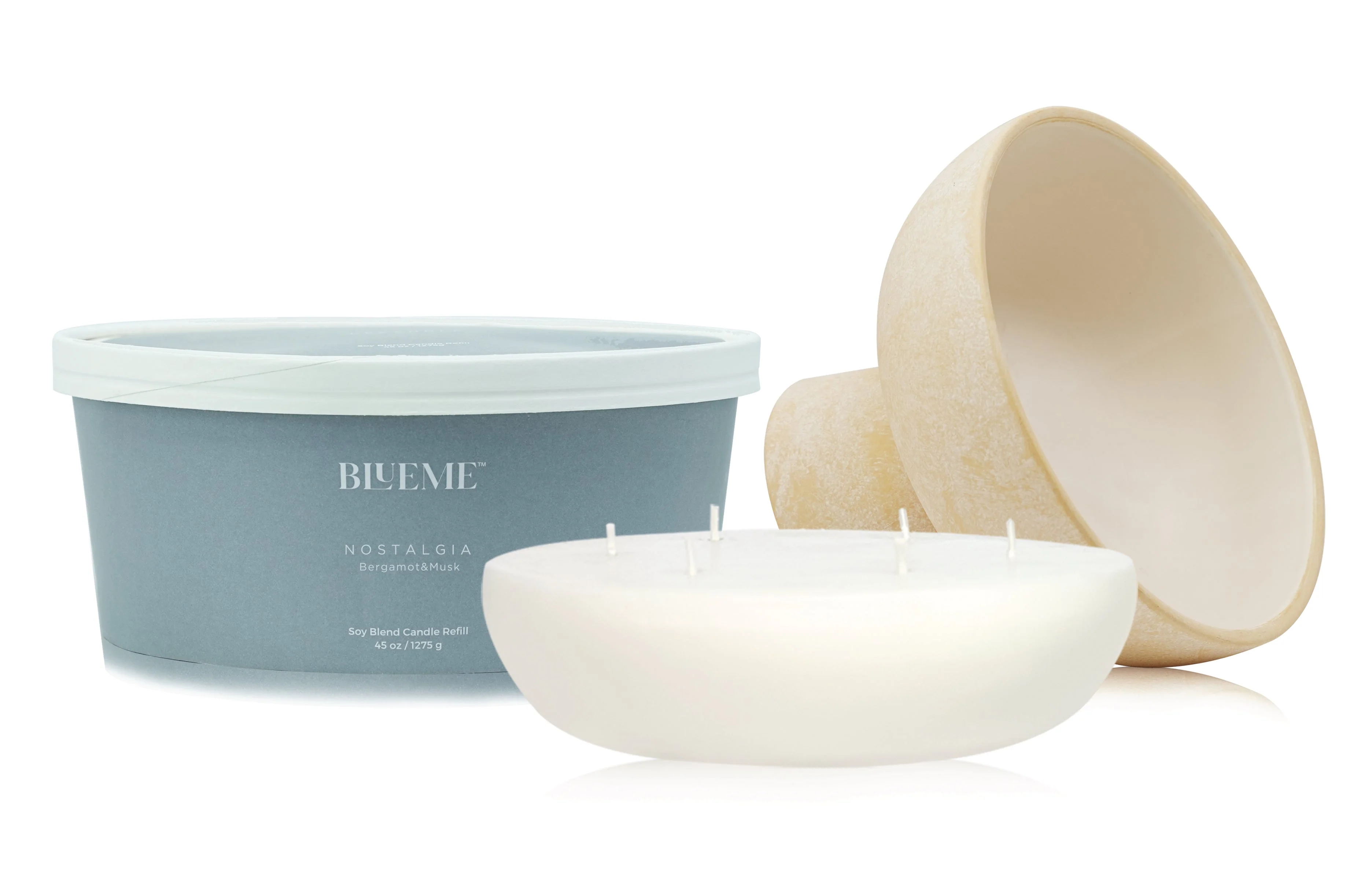 Nostalgia Recandle - Wax Refill - Bergamot & Musk - Image 6