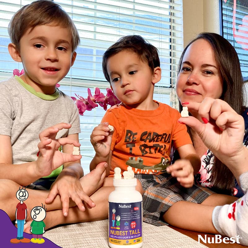 NuBest Tall Kids, Multivitamins, Berry Flavor, Ages 2-9, 90 Chewables by NuBest Nutrition® - Image 7