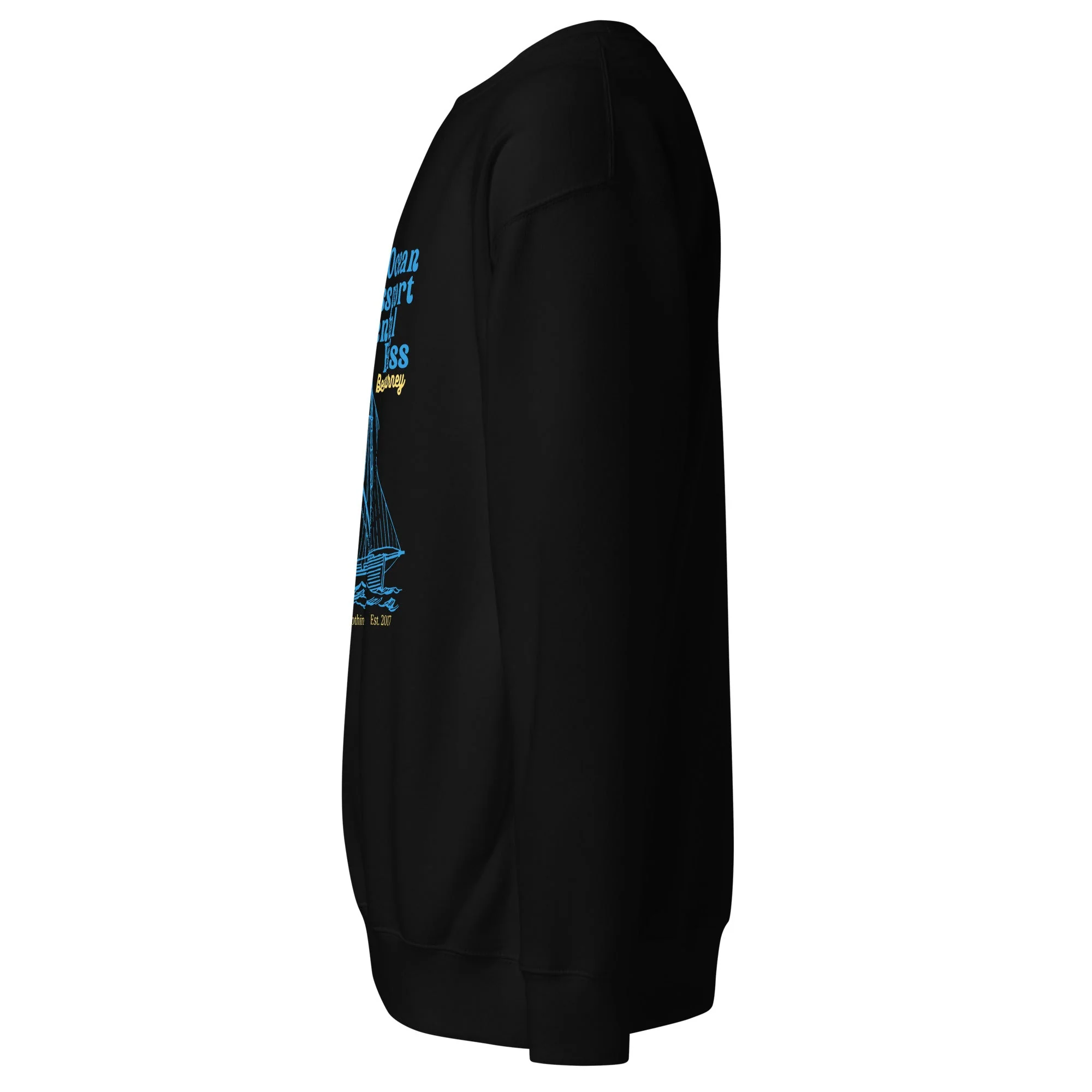 Ocean Passport Mental Bliss Sailing Premium Sweatshirt - Embrace the Waves of Style! - Image 3